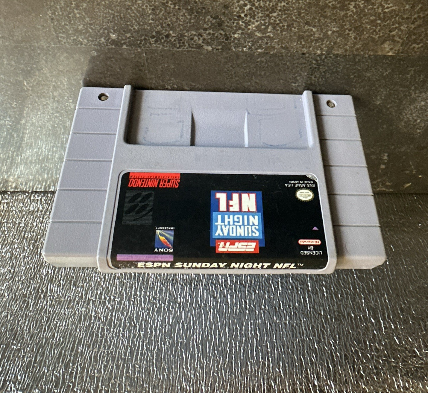 ESPN Sunday Night NFL (SNES) Sports American Football NTSC-U/C (US/Canada)