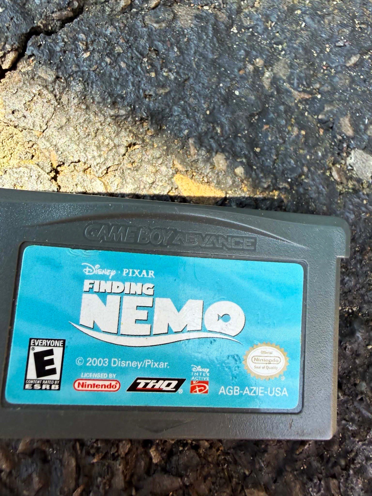 Disney Pixar Finding Nemo Nintendo Game Boy Advance GBA THQ E NTSC-U/C 2003