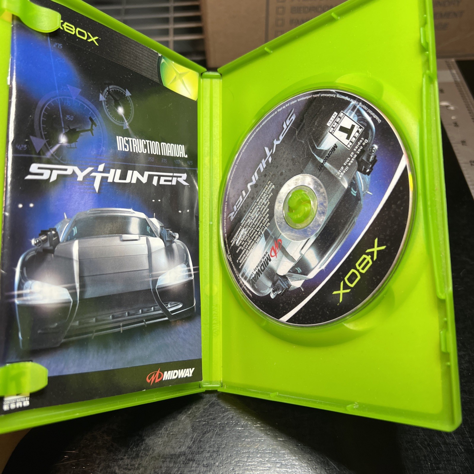SpyHunter (Microsoft Xbox, 2002) UNTESTED CIB