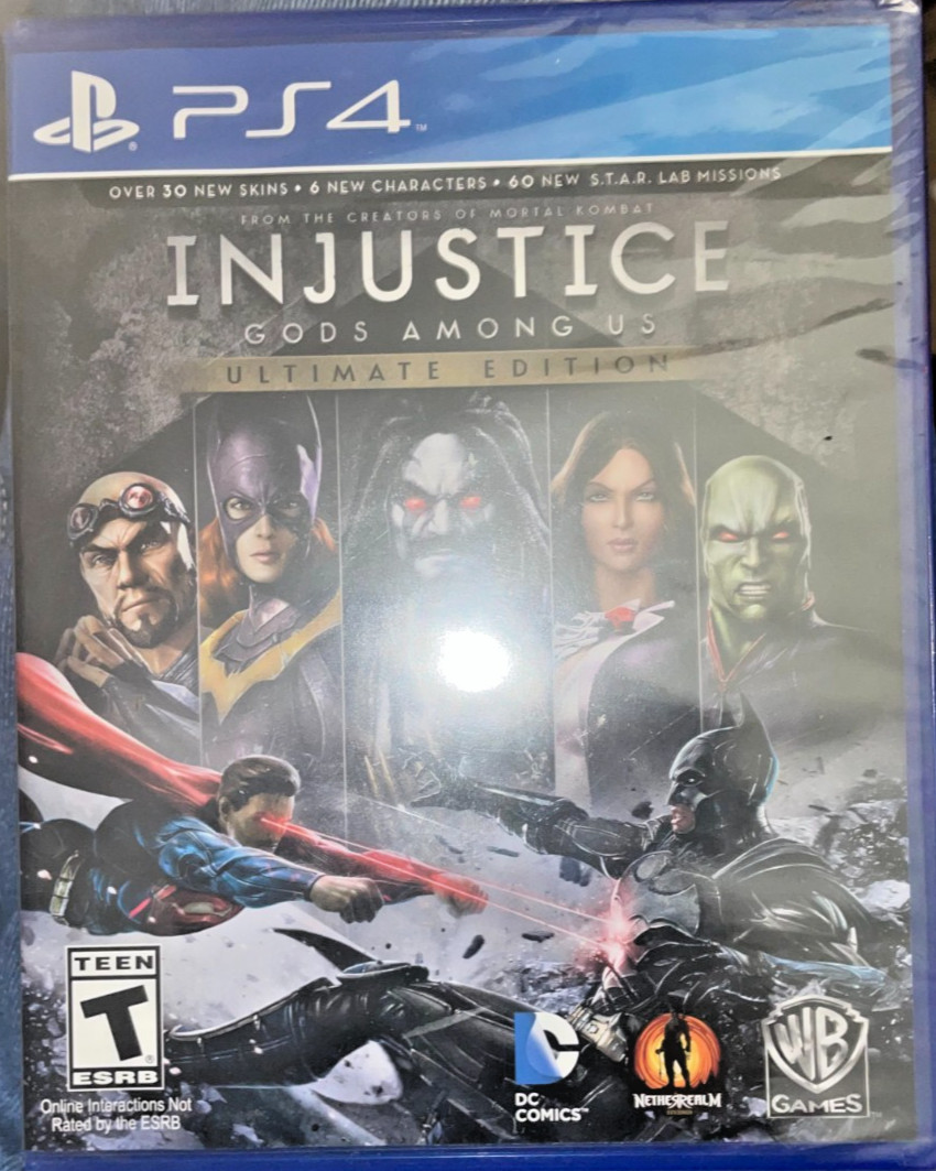 Injustice: Gods Among Us — Ultimate Edition (Sony PlayStation 4, 2013)