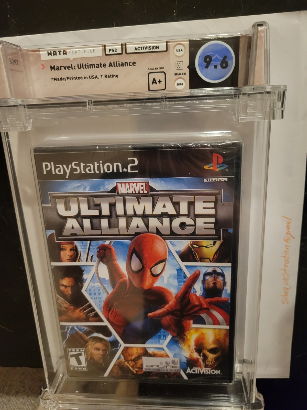 Marvel Ultimate Alliance PlayStation 3 (2006) WATA Top Of The Pop Not Vga CGC