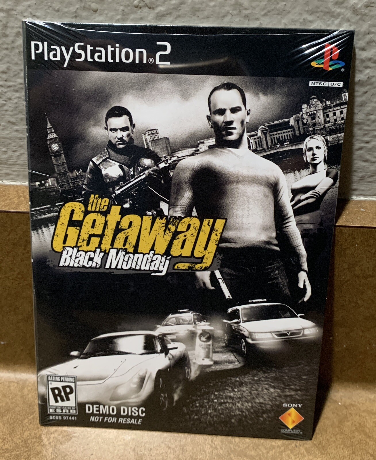The Getaway: Black Monday PlayStation 2 PS2 Demo Disc Not For Resale NEW SEALED