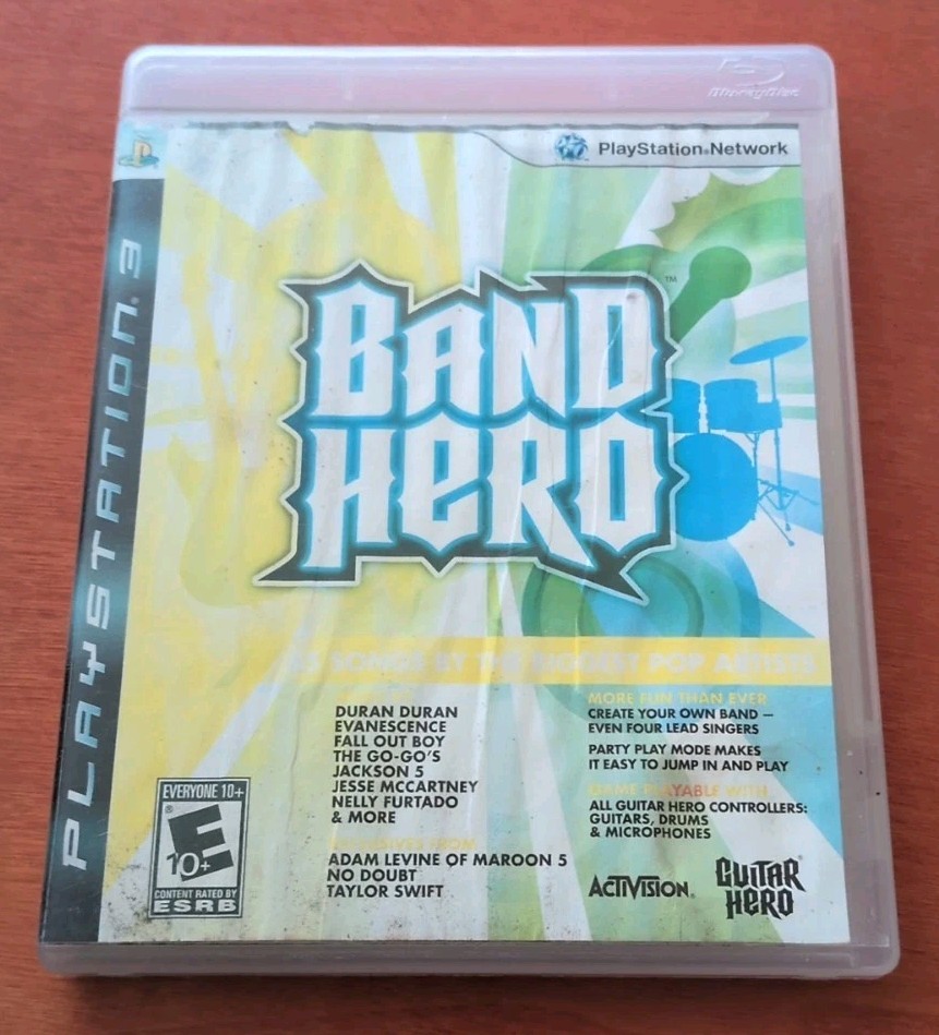 Band Hero Sony PlayStation 3 PS3 Activision Neversoft Havok Bink Video