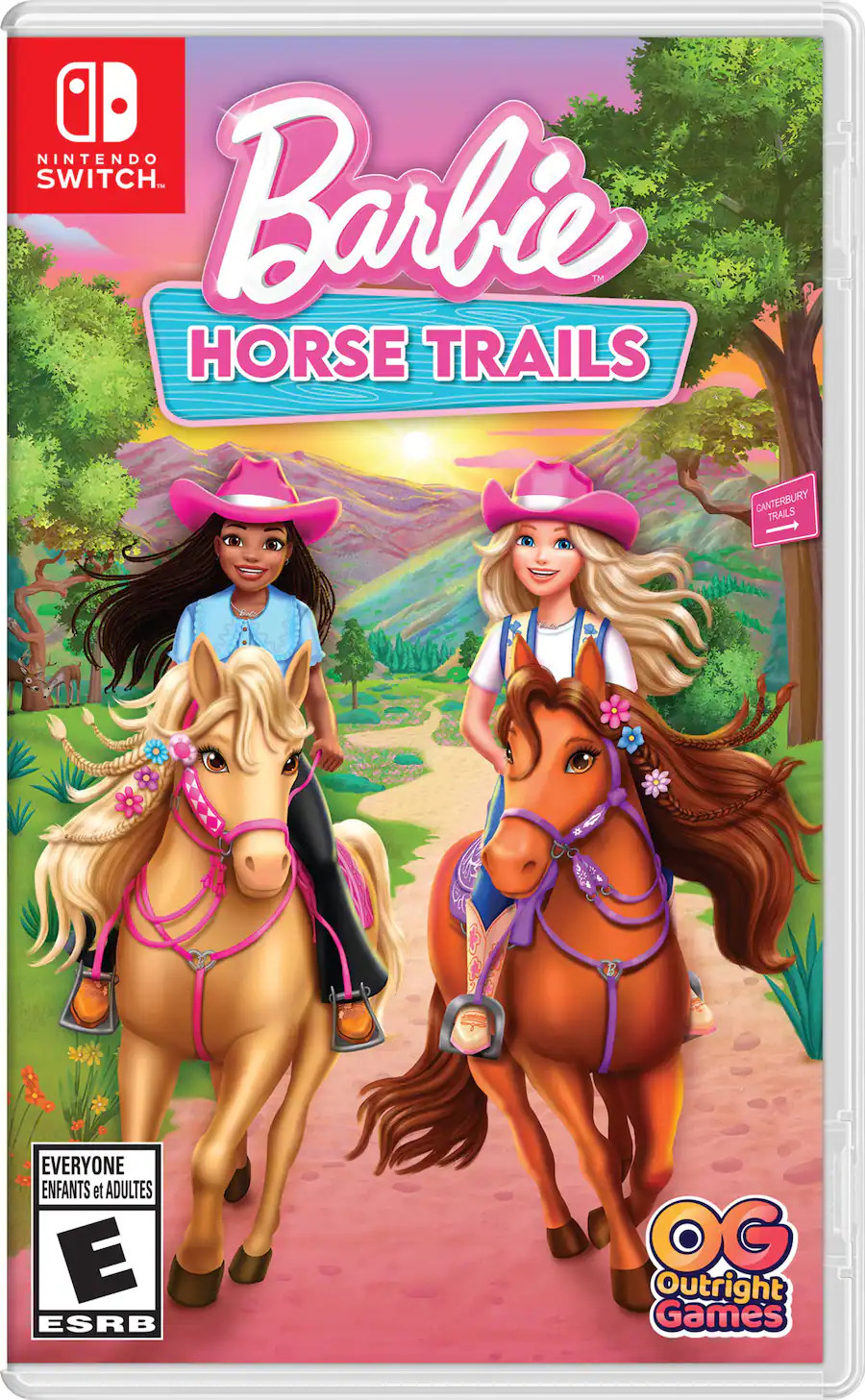Barbie Horse Trails – Nintendo Switch Family Game – NEW FREE US SHIPPING