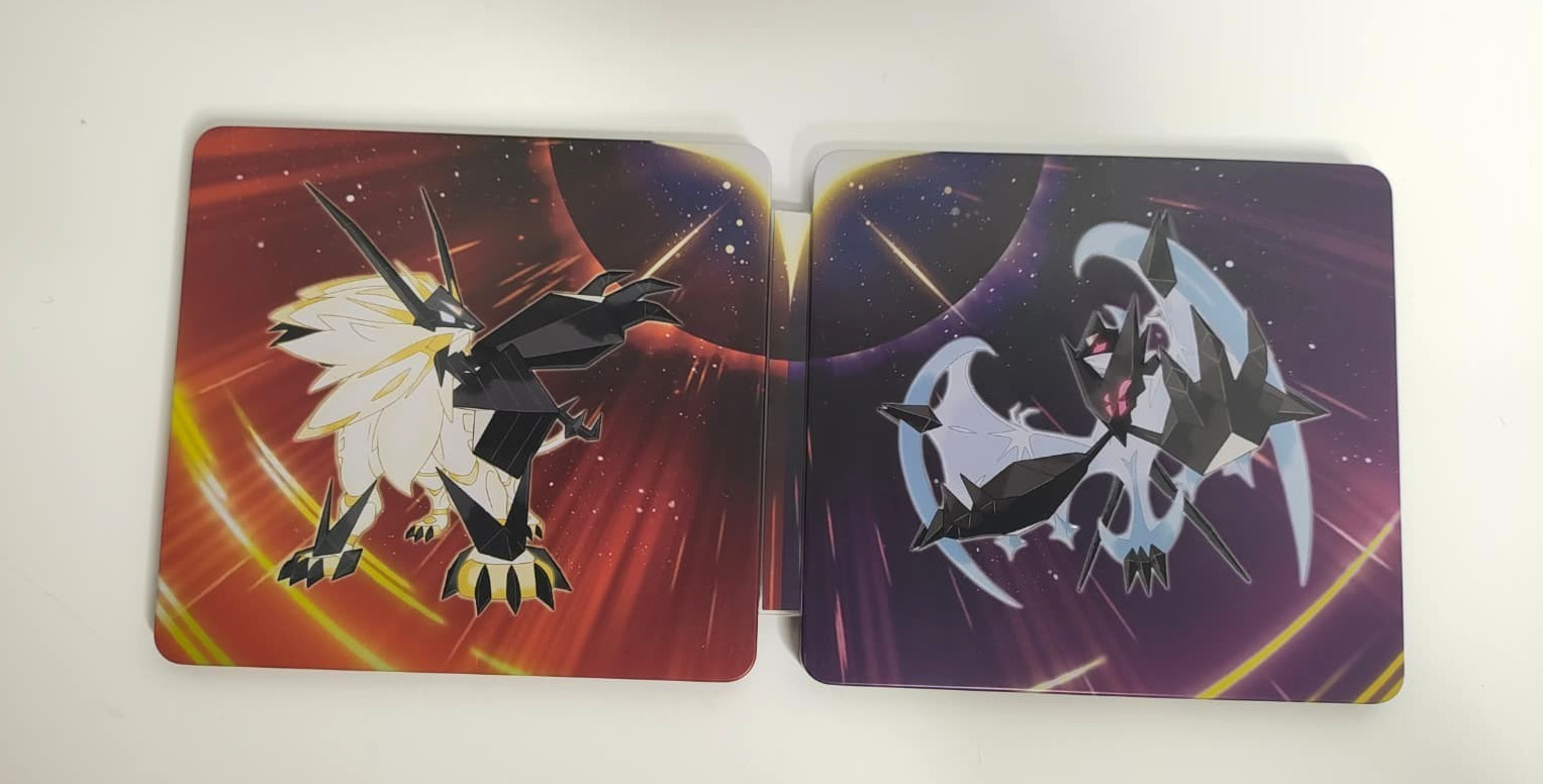 Pokemon Ultra Sun & Ultra Moon – Dual Pack Steelbook – 3DS – No Games!