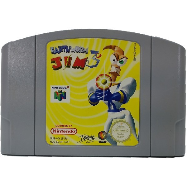 Nintendo 64 – Earth Worm Jim 3D (pal)