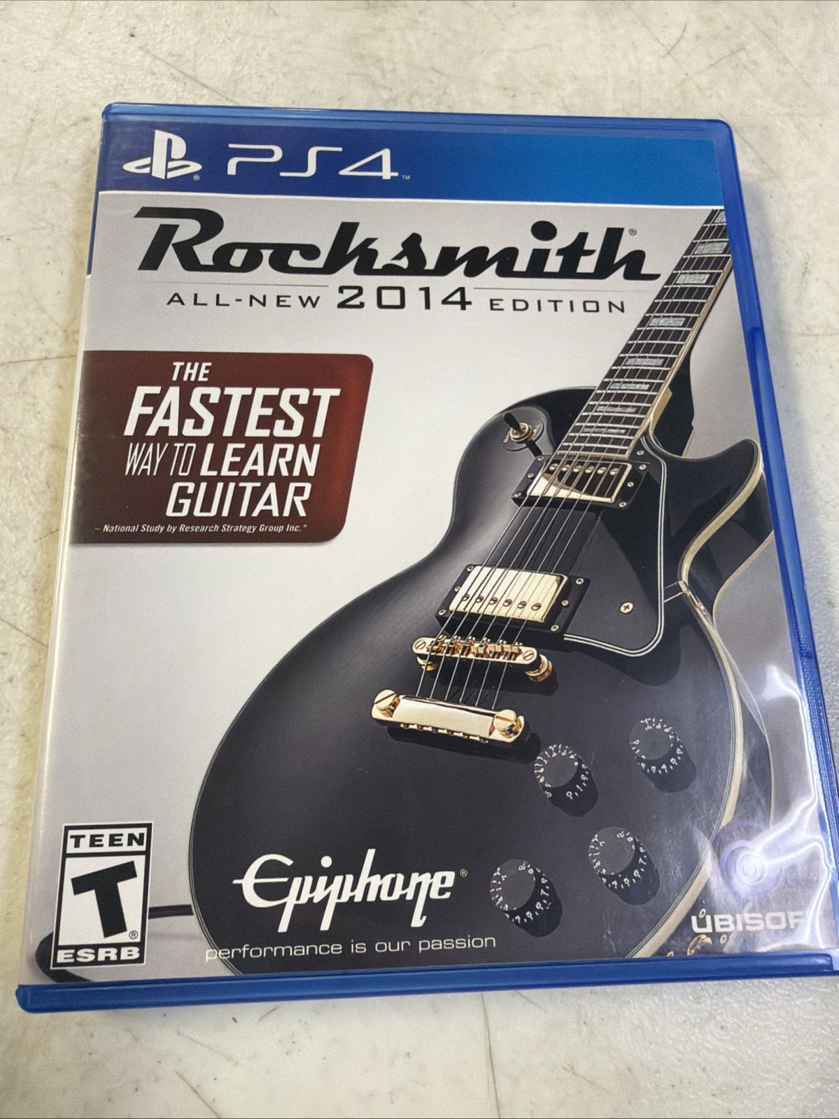 RockSmith 2014 Edition Sony PlayStation 4 Game Only No Cable PS4 CIB