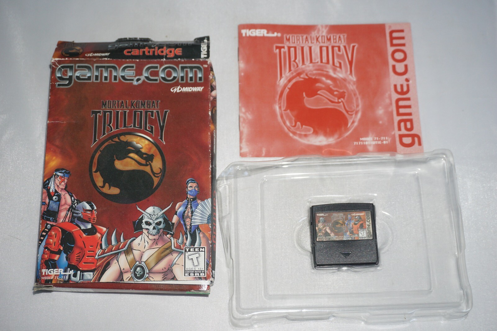 Mortal Kombat Trilogy (Game.com) Complete in Box CIB #1