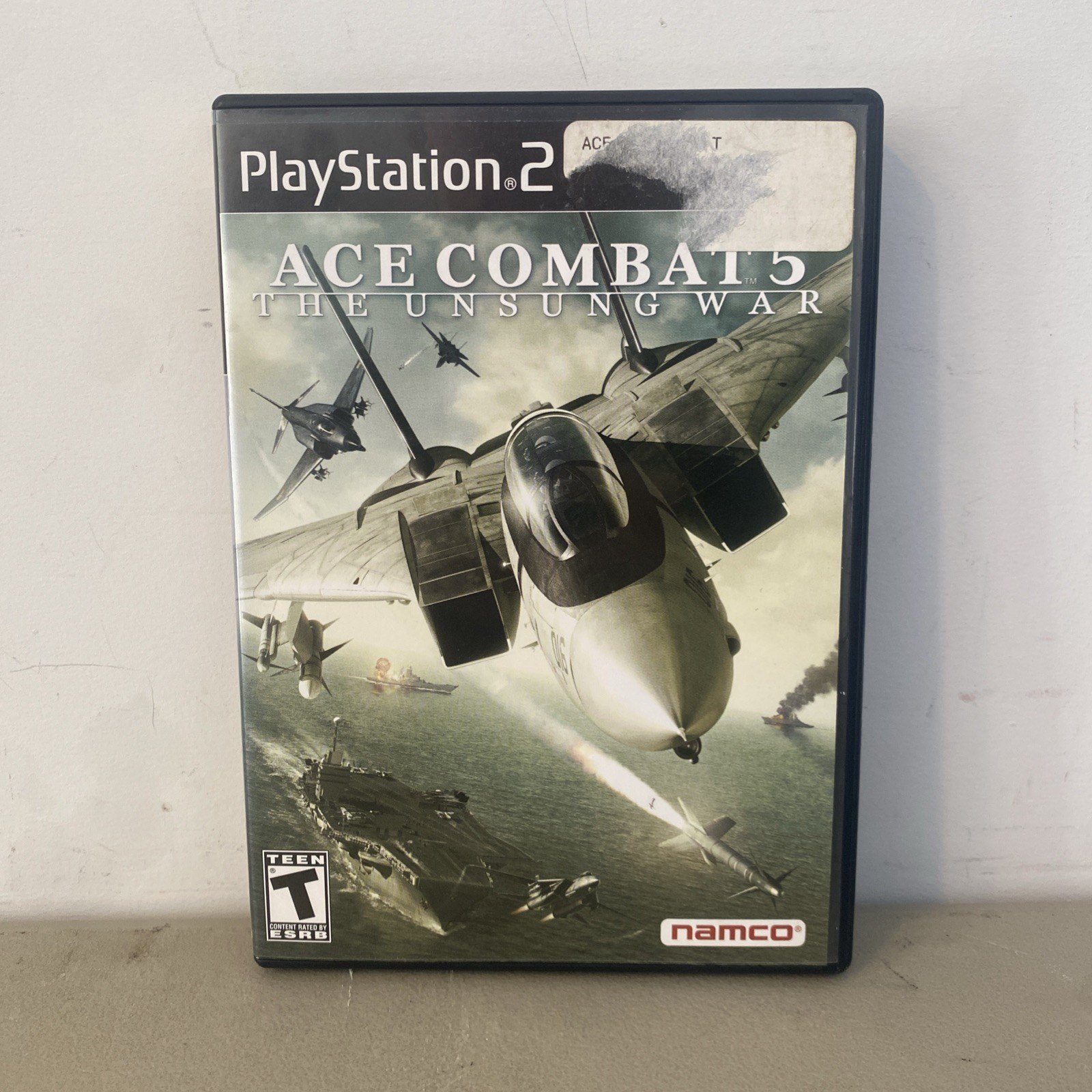 Ace Combat 5: The Unsung War (Sony PlayStation 2, 2004) Complete W/ Manual CIB