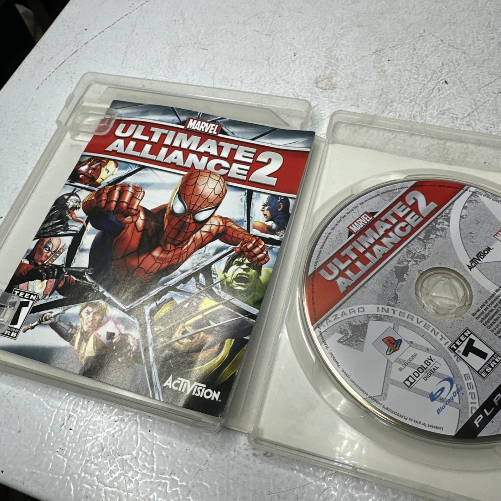 Marvel: Ultimate Alliance – PS3 (2006) CIB/Tested & Works!