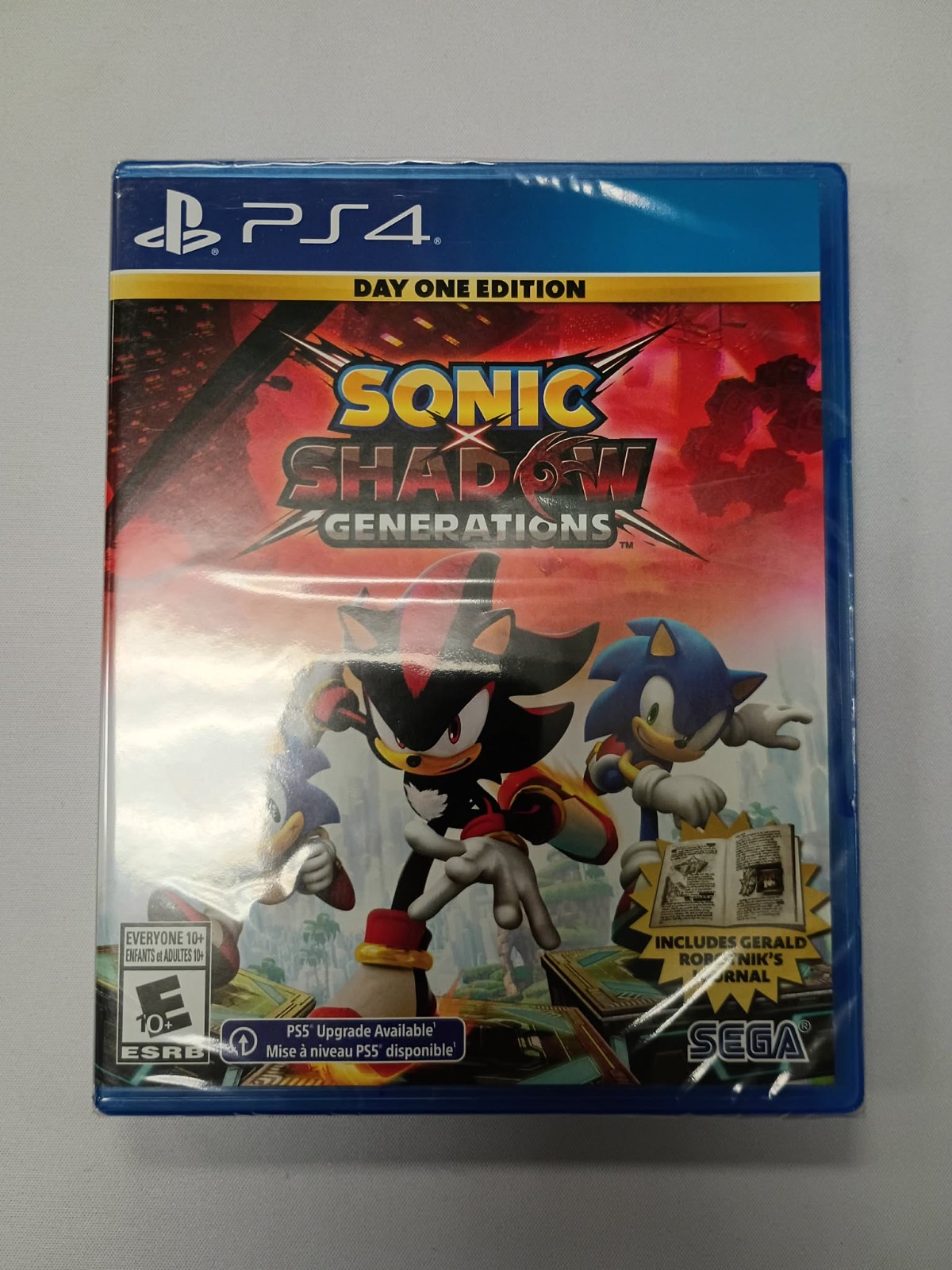 Sonic X Shadow Generations Day One Edition PS4 LRG Brand New Sealed