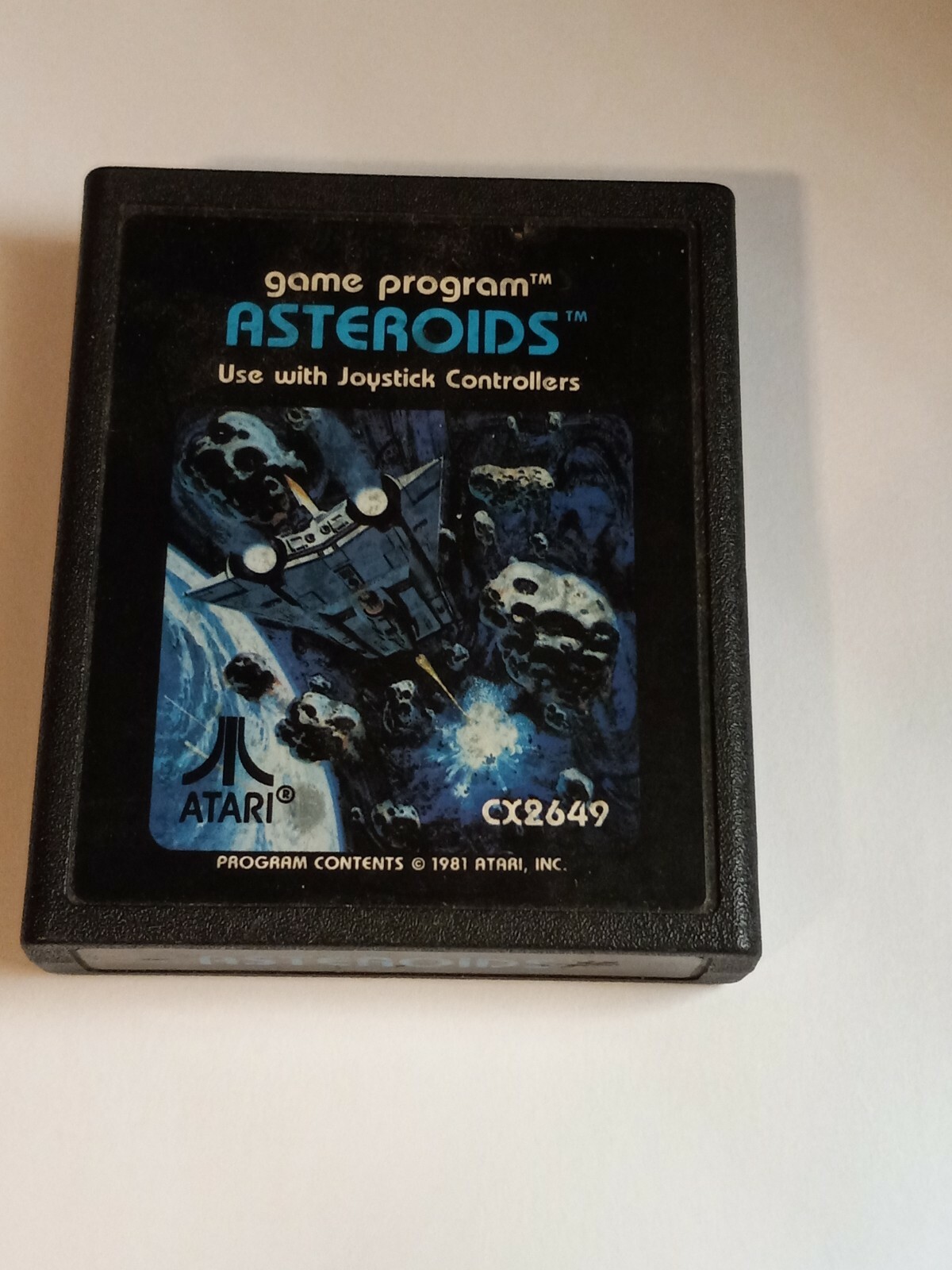 ASTEROIDS – Atari 2600 Cartridge – Classic Arcade Bin 14