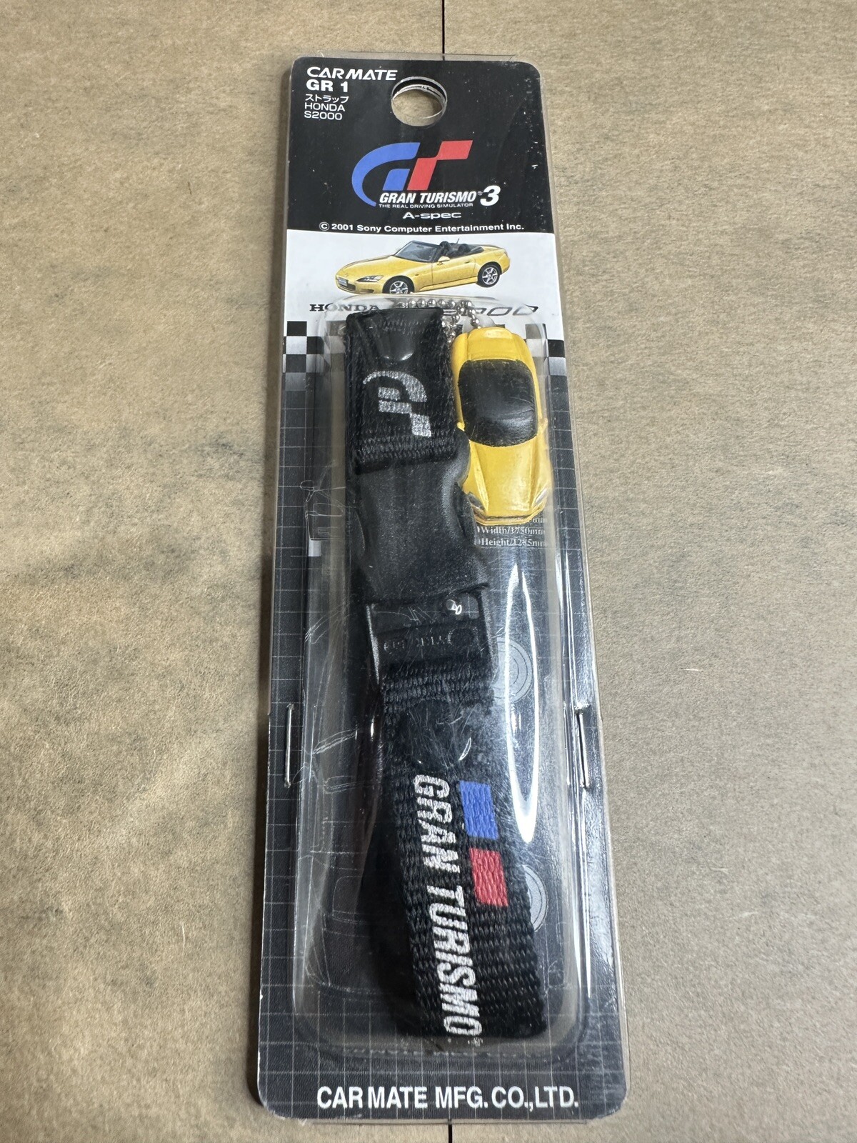 Gran Turismo 3 A Spec Car Mate Gr4 Honda S2000 Mobile Phone Chain Rare Promo