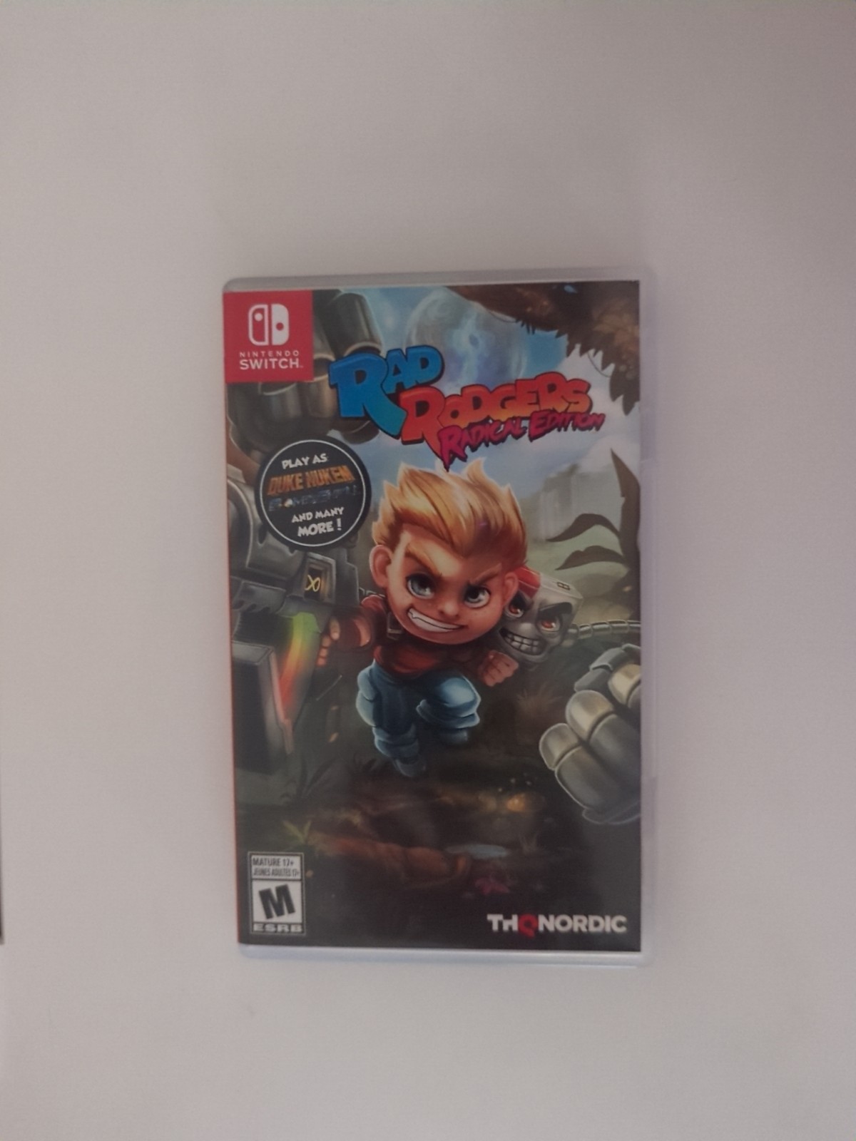 Rad Rodgers: Radical Edition – Nintendo Switch – CIB – Platformer Puzzle Game