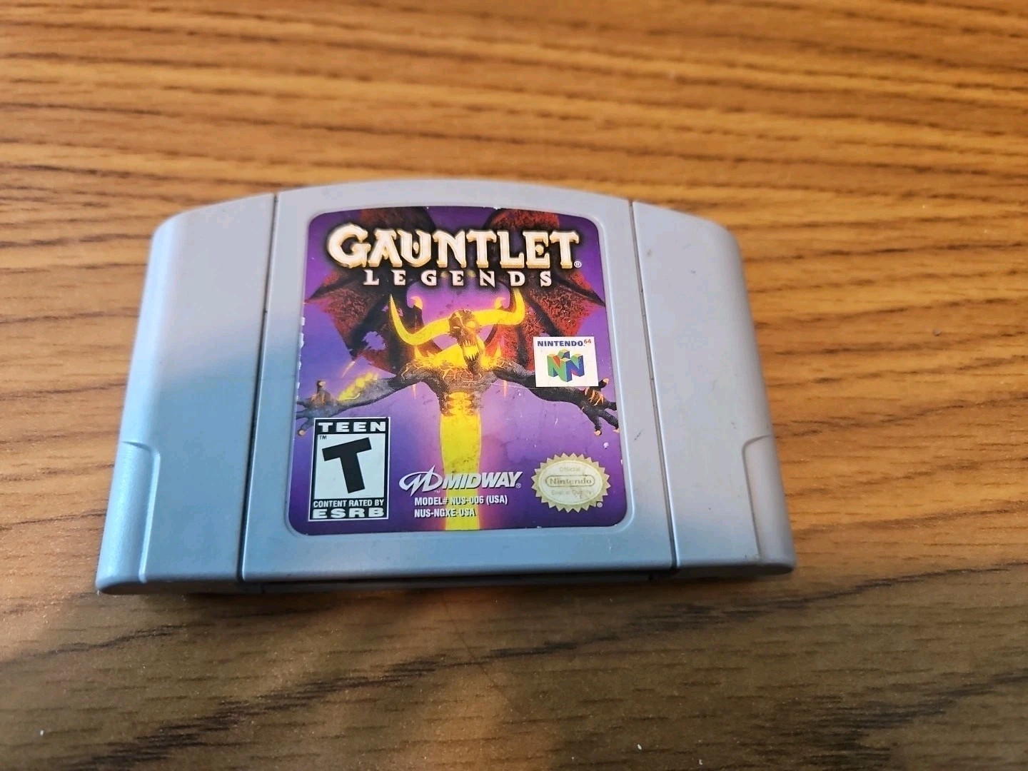 Gauntlet Legends Nintendo 64 N64 Authentic Cartridge Tested Working Clean