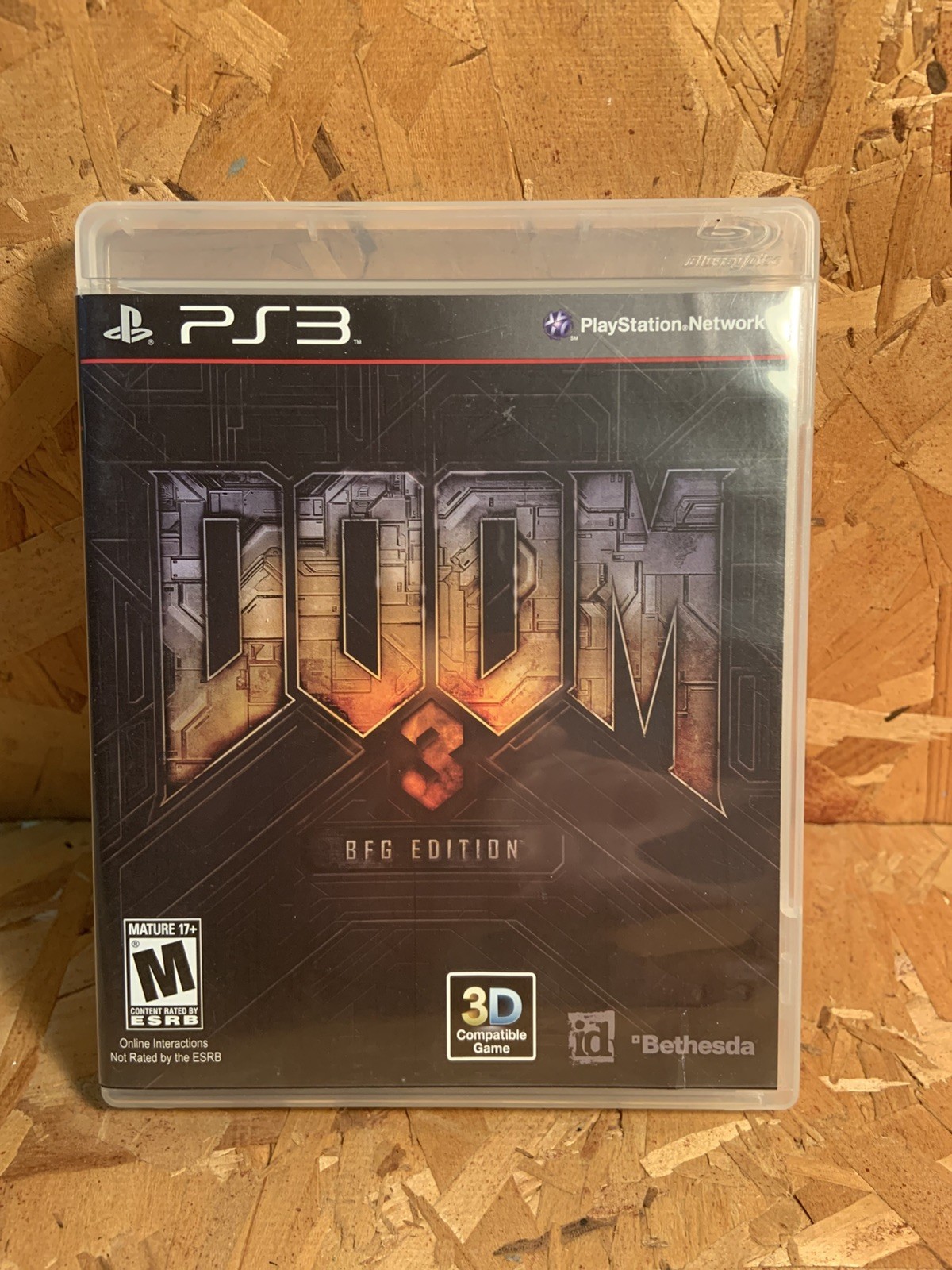 Doom 3: BFG Edition PS3 C I B/WITH MANUAL/TESTED AND WORKING / SEE VIDEO