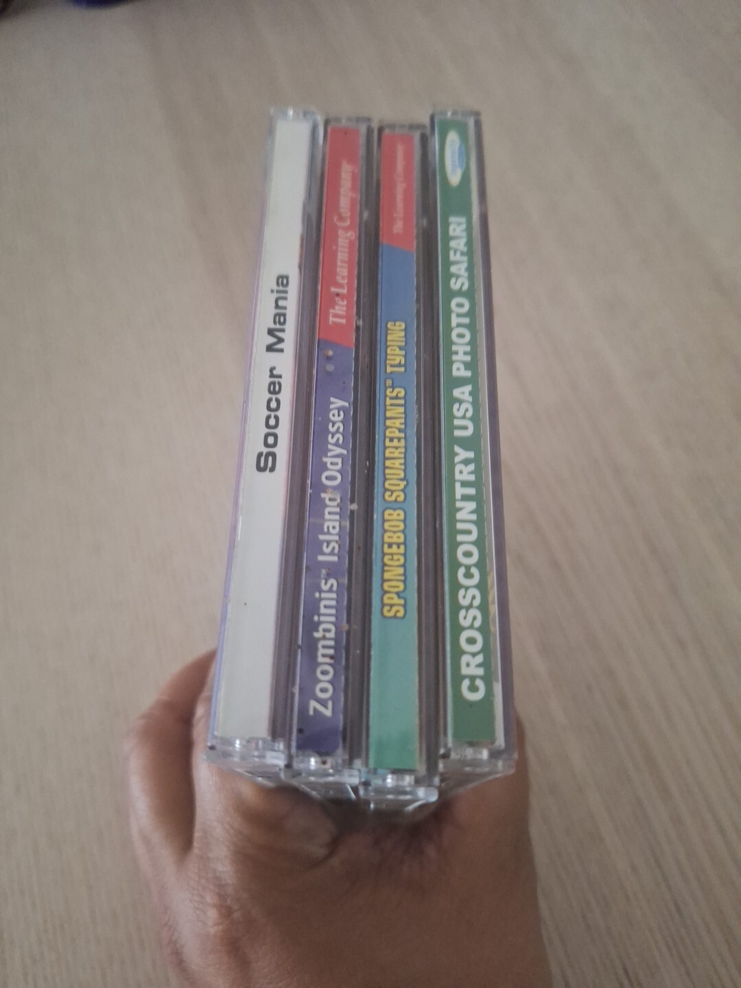(4) LOT Scholastic Win/Mac CDROM PC -The Learning Company