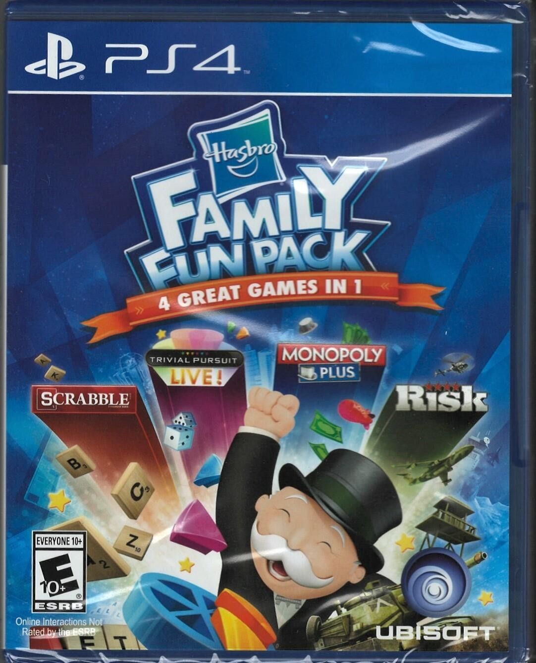 Hasbro Family Fun Pack PS4 (Brand New Factory Sealed US Version) PlayStation 4,