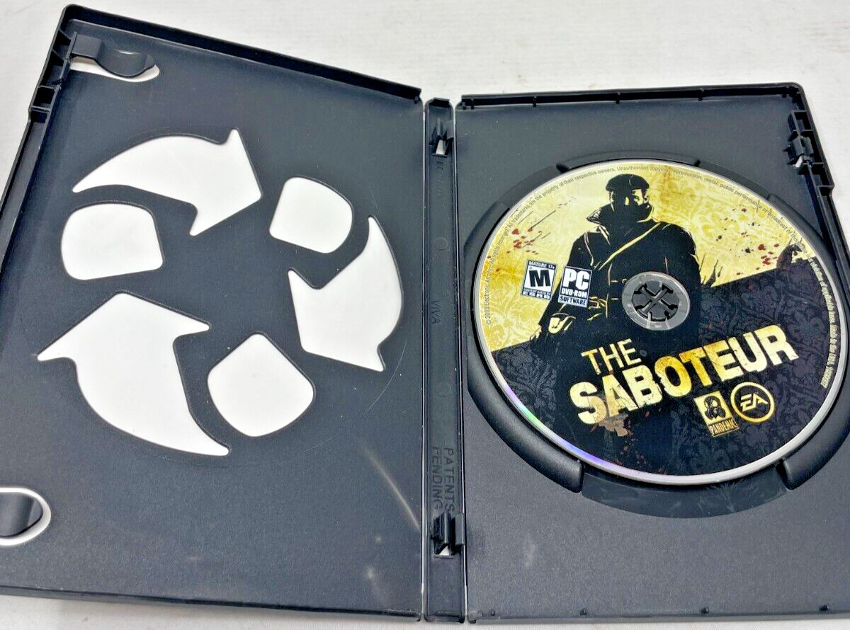 The Saboteur (PC, 2009) Computer Game