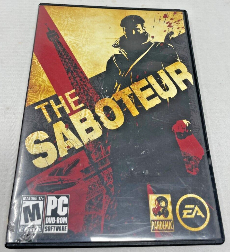 The Saboteur (PC, 2009) Computer Game