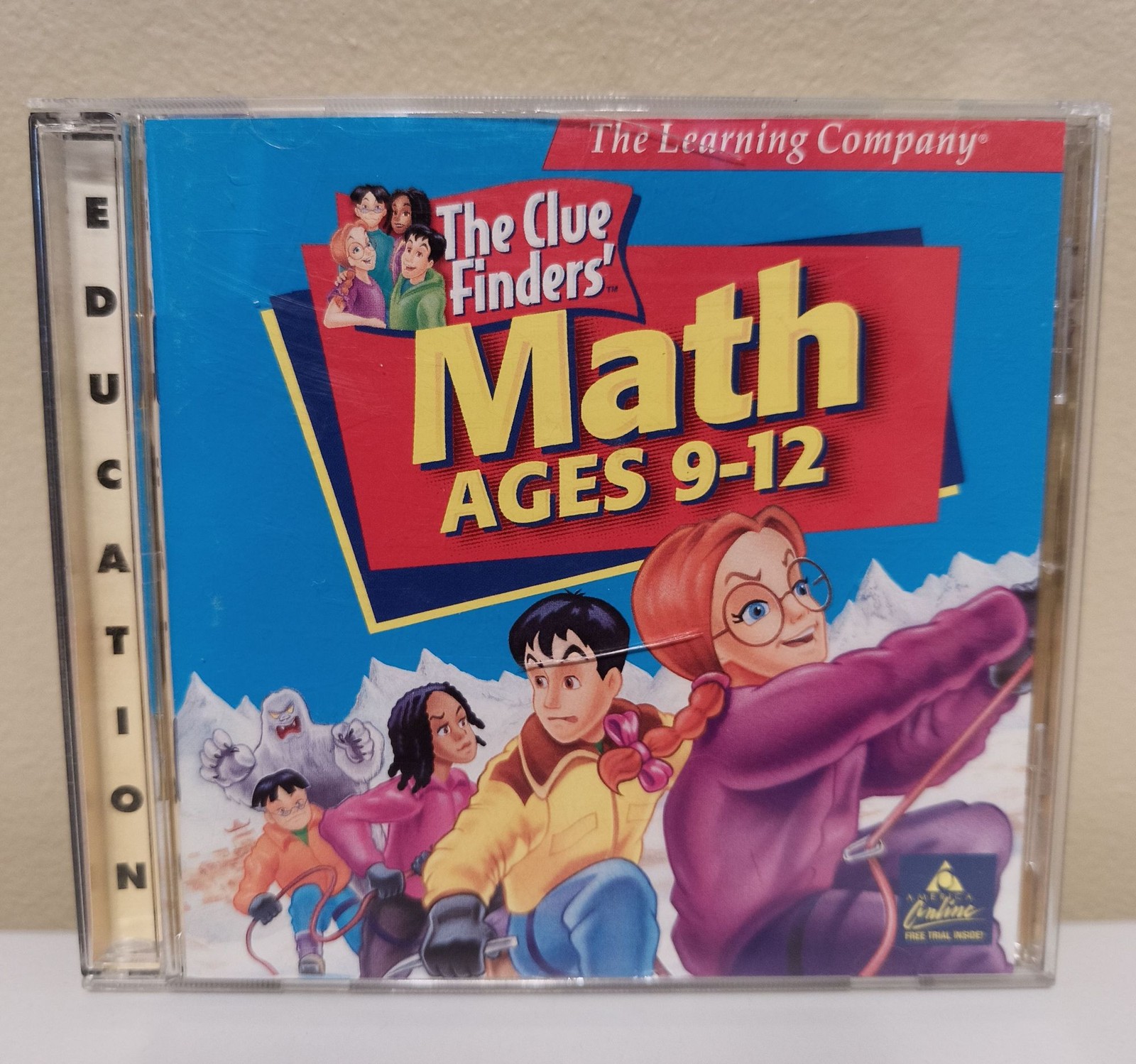 The ClueFinders Math Ages 9-12 PC Mac CD-ROM The Learning Company