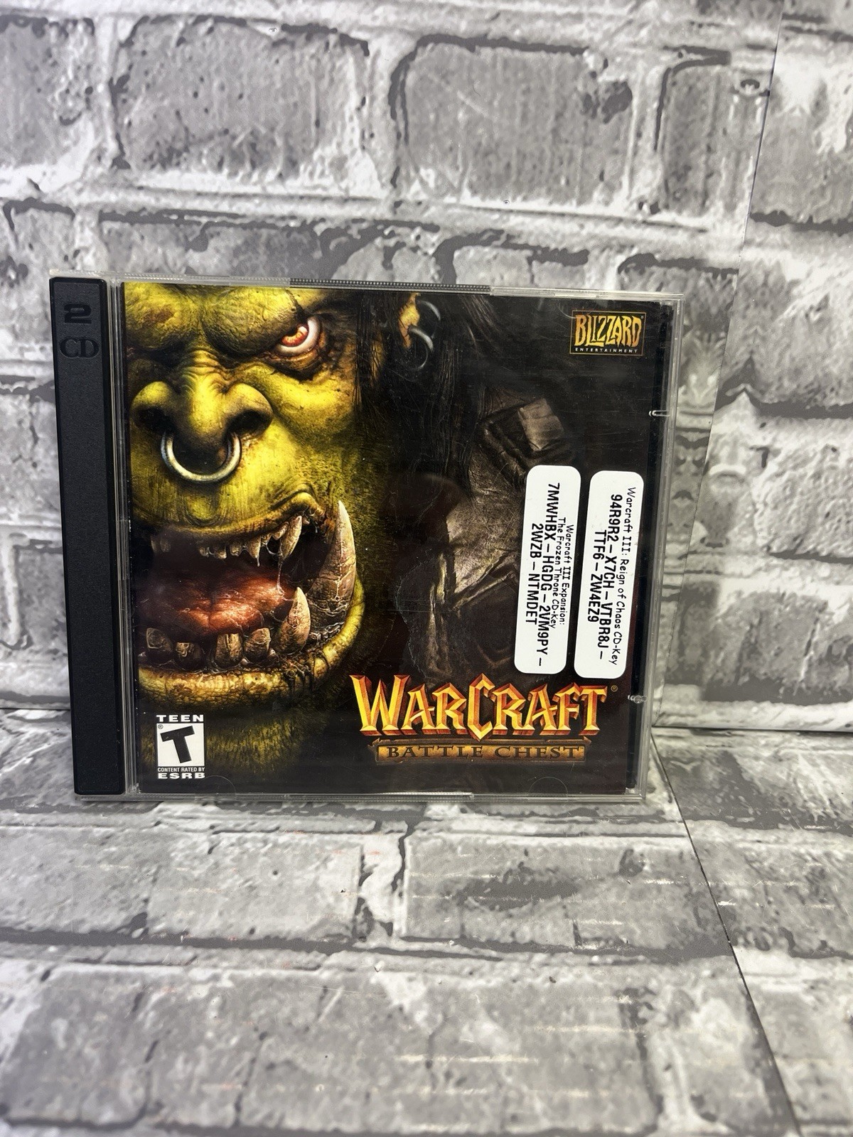 WarCraft Battle Chest PC Game 2003 With CD Keys