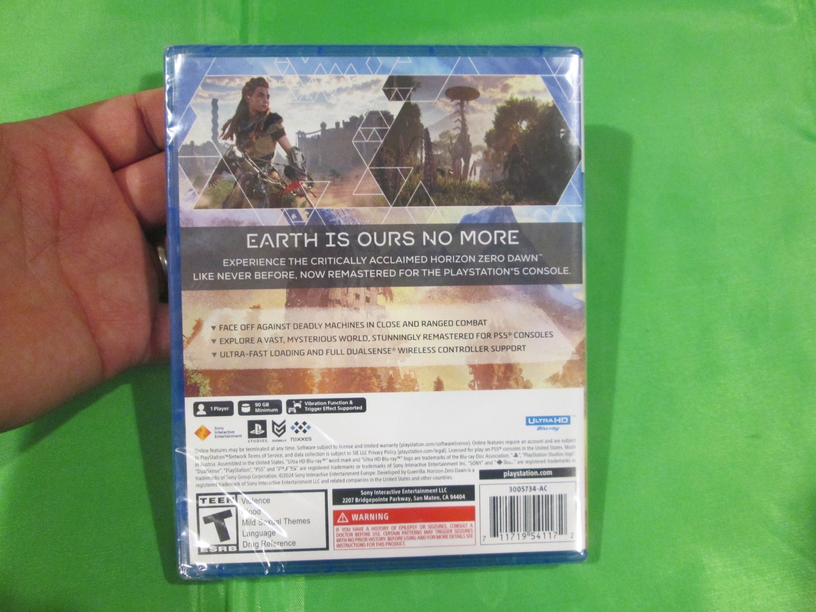 HORIZON ZERO DAWN REMASTERED PS5 PLAYSTATION 5 BRAND NEW FACTORY SEALED