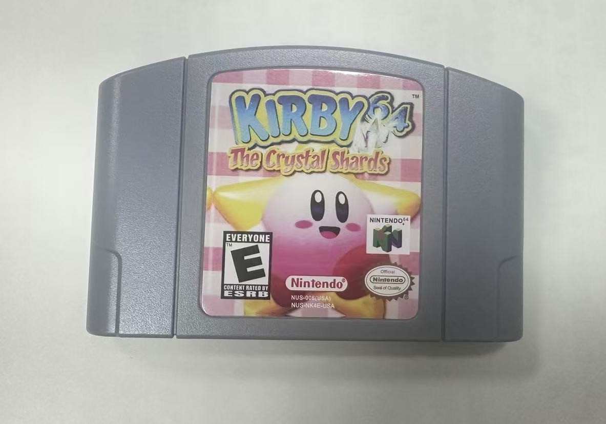KIRBY64 the crystal shards Video Game For Nintendo 64 Console USA Version