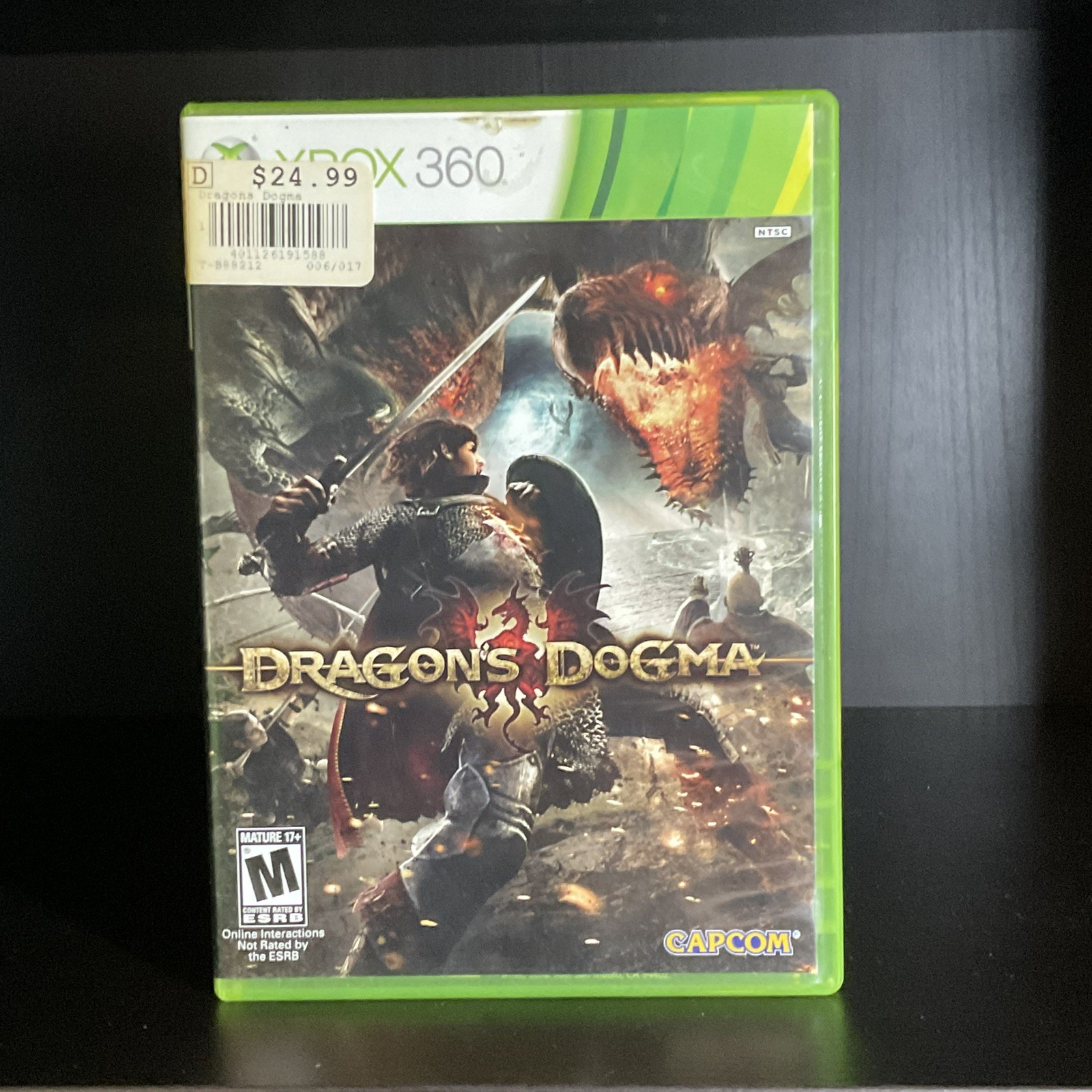 Dragon’s Dogma (Microsoft Xbox 360, 2012) Complete In Box