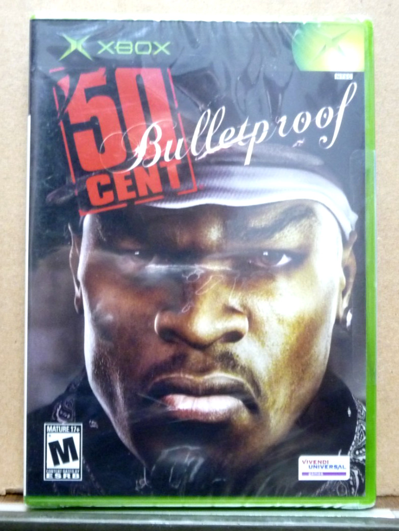 50 Cent: Bulletproof • 1st Print • Xbox BRAND NEW & SEALED Fast USPS Shipping