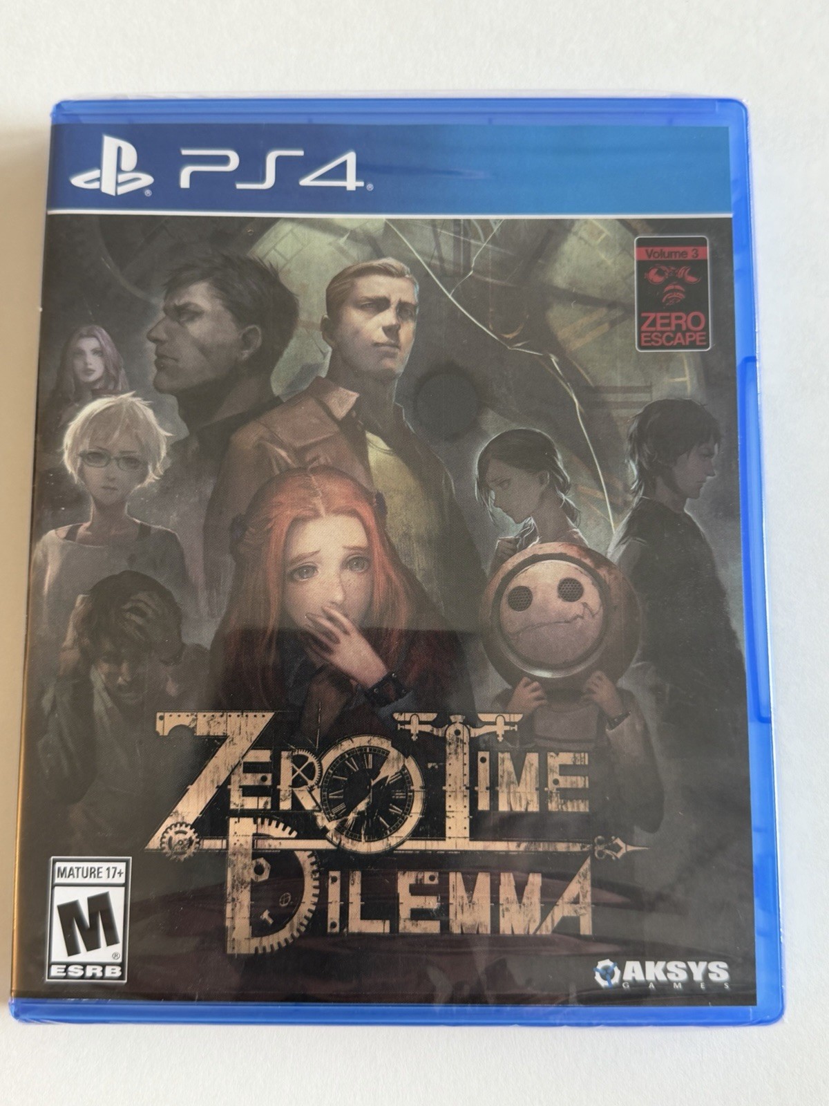 Zero Time Dilemma (Sony PlayStation 4, 2017) NEW Sealed