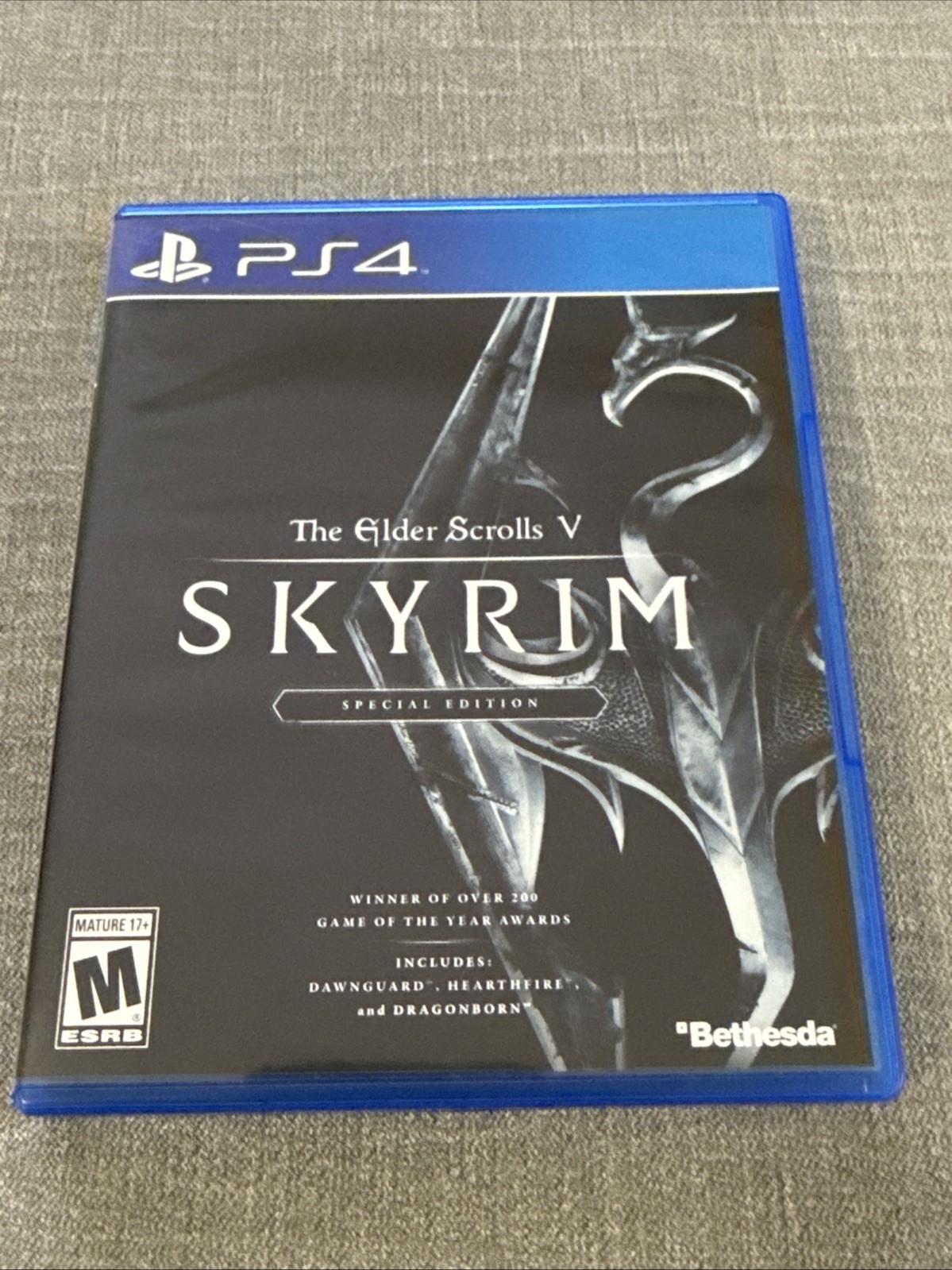 Elder Scrolls V: Skyrim — Special Edition (PlayStation 4, 2016) Complete W Map