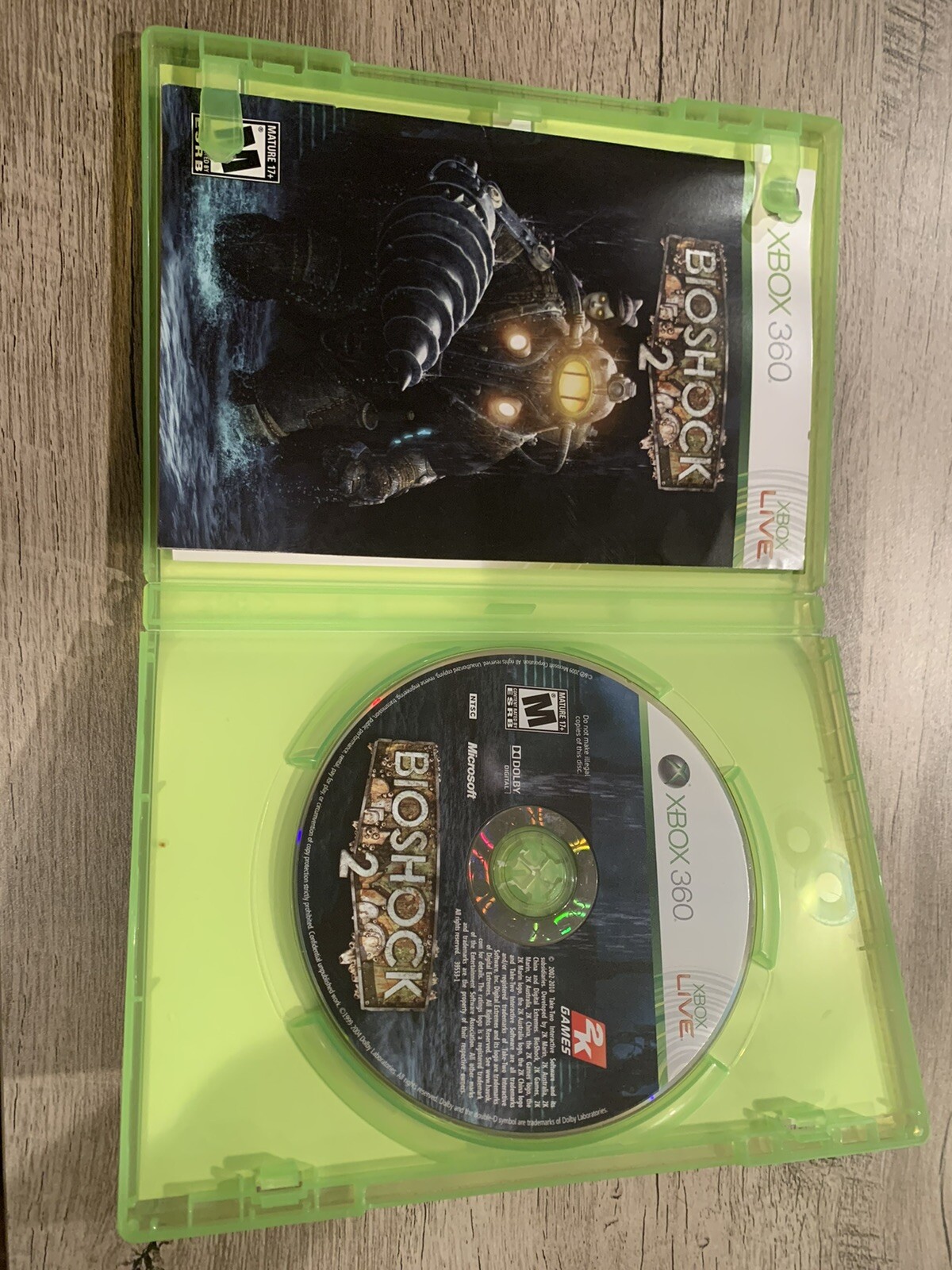 BioShock 2; CIB (Microsoft Xbox 360, 2010)