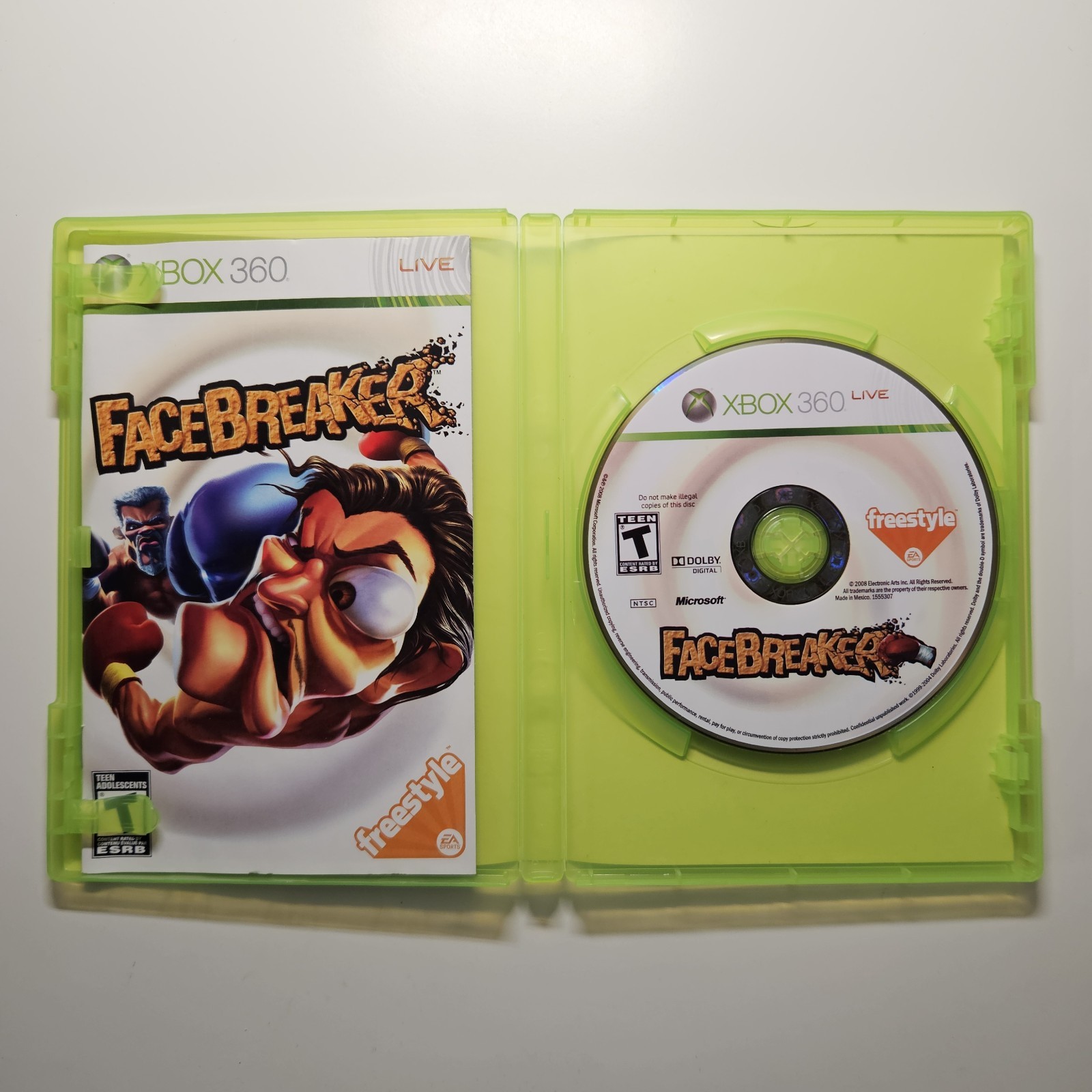FaceBreaker (Microsoft Xbox 360, 2008)