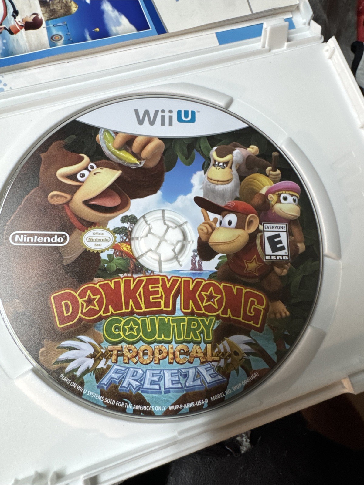 Donkey Kong Country: Tropical Freeze (Nintendo Wii U, 2014) Disc Only Tested