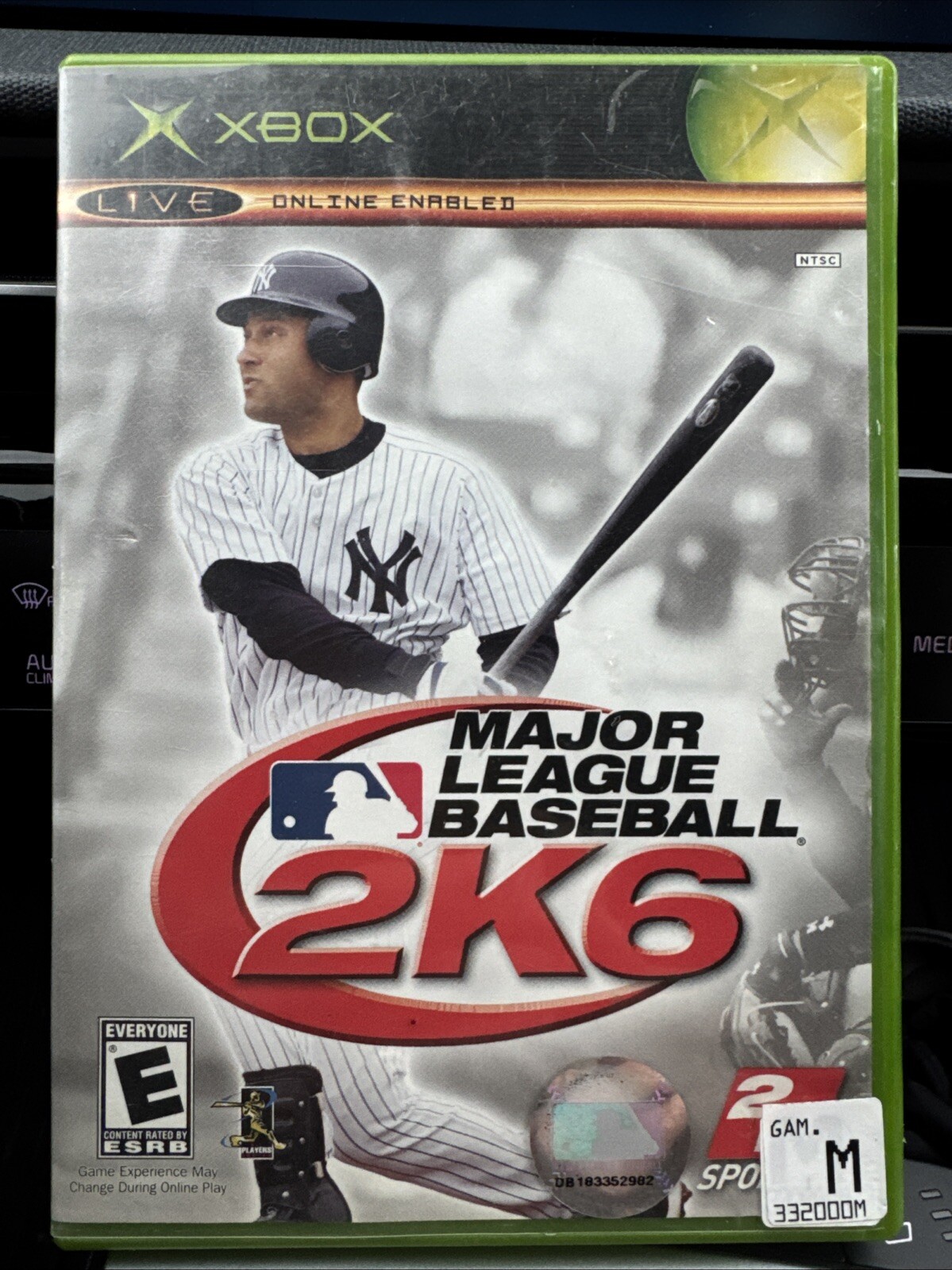 Major League Baseball 2K6 – Microsoft Xbox Original – Game & Case Free Shipping!