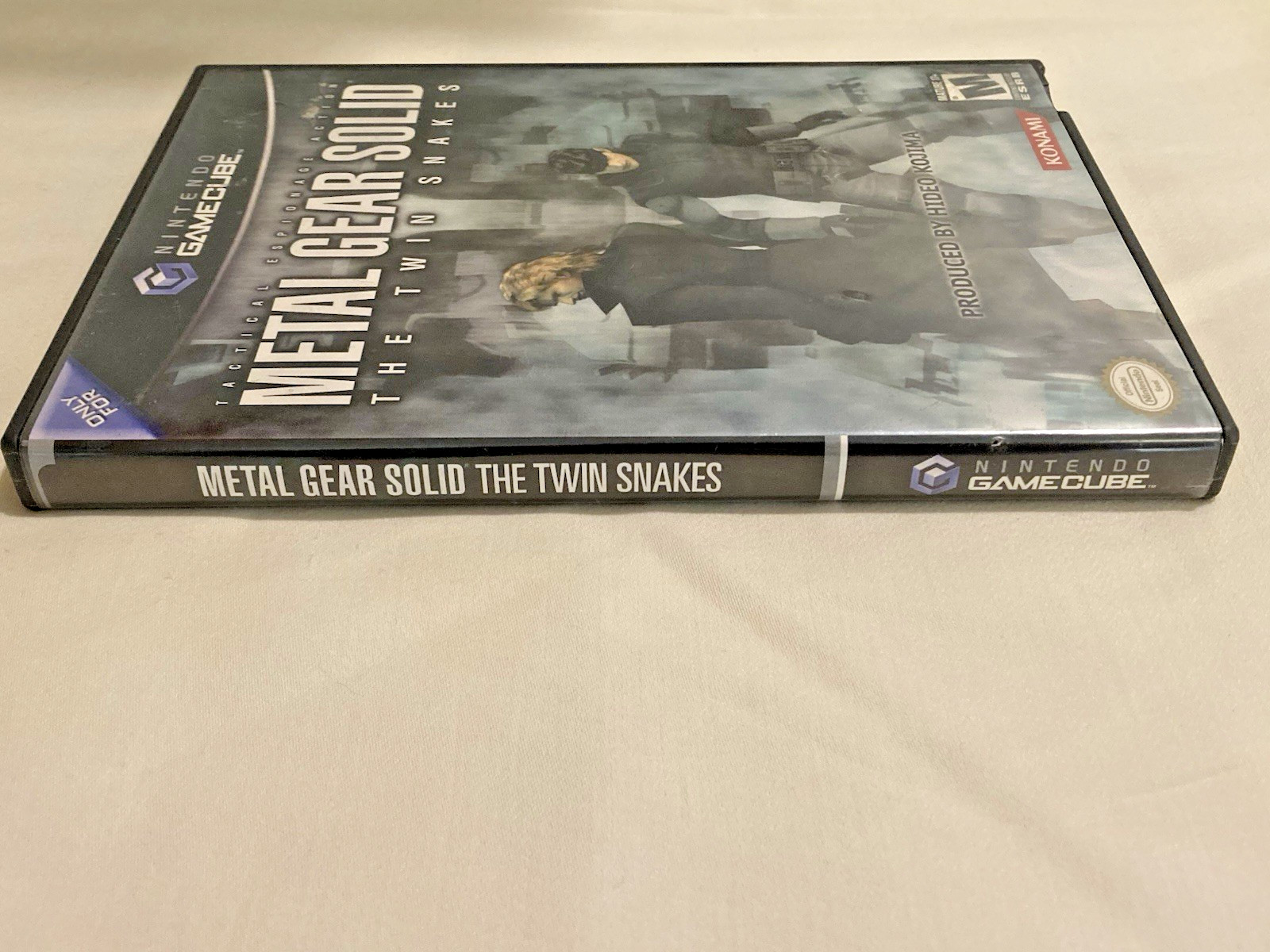 Metal Gear Solid: The Twin Snakes (GameCube) – Authentic 2-Disc Set & Case Art