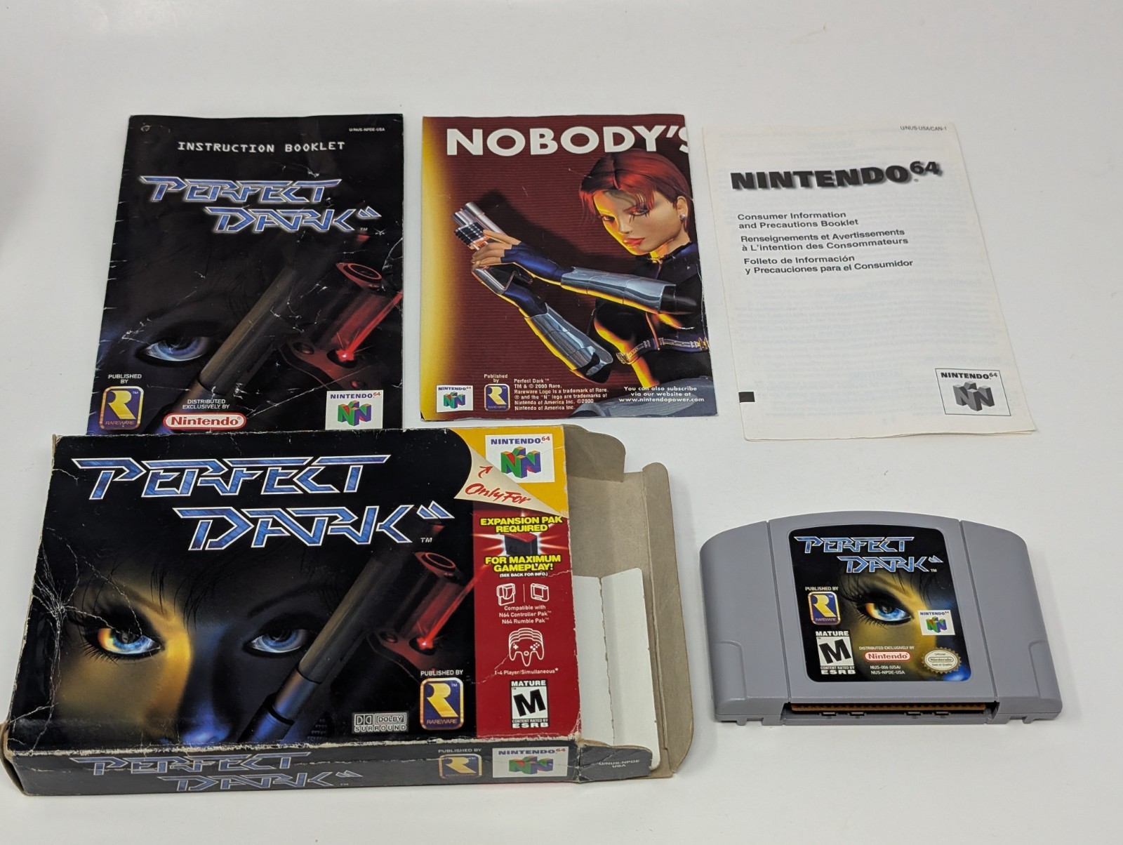 Perfect Dark (Nintendo 64, 2000) – CIB Complete W/ Insert