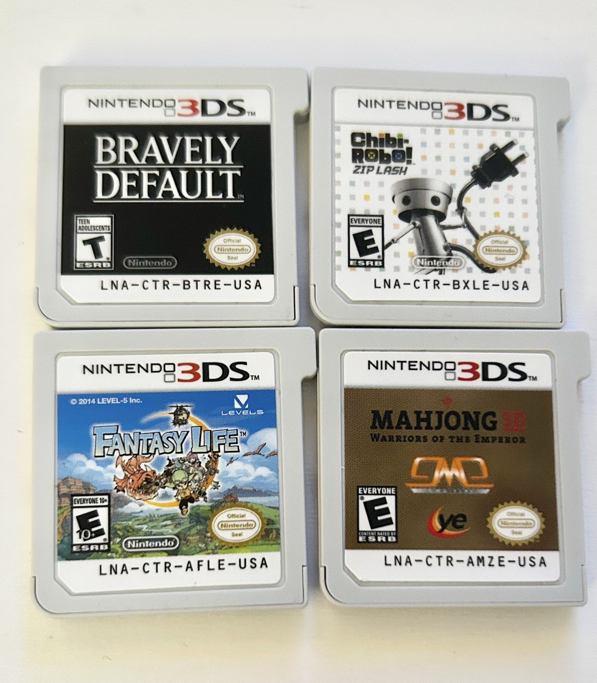 Nintendo 3DS Bravely Default Game Cartridge, T Teen, NTSC-U/C (US/Canada)