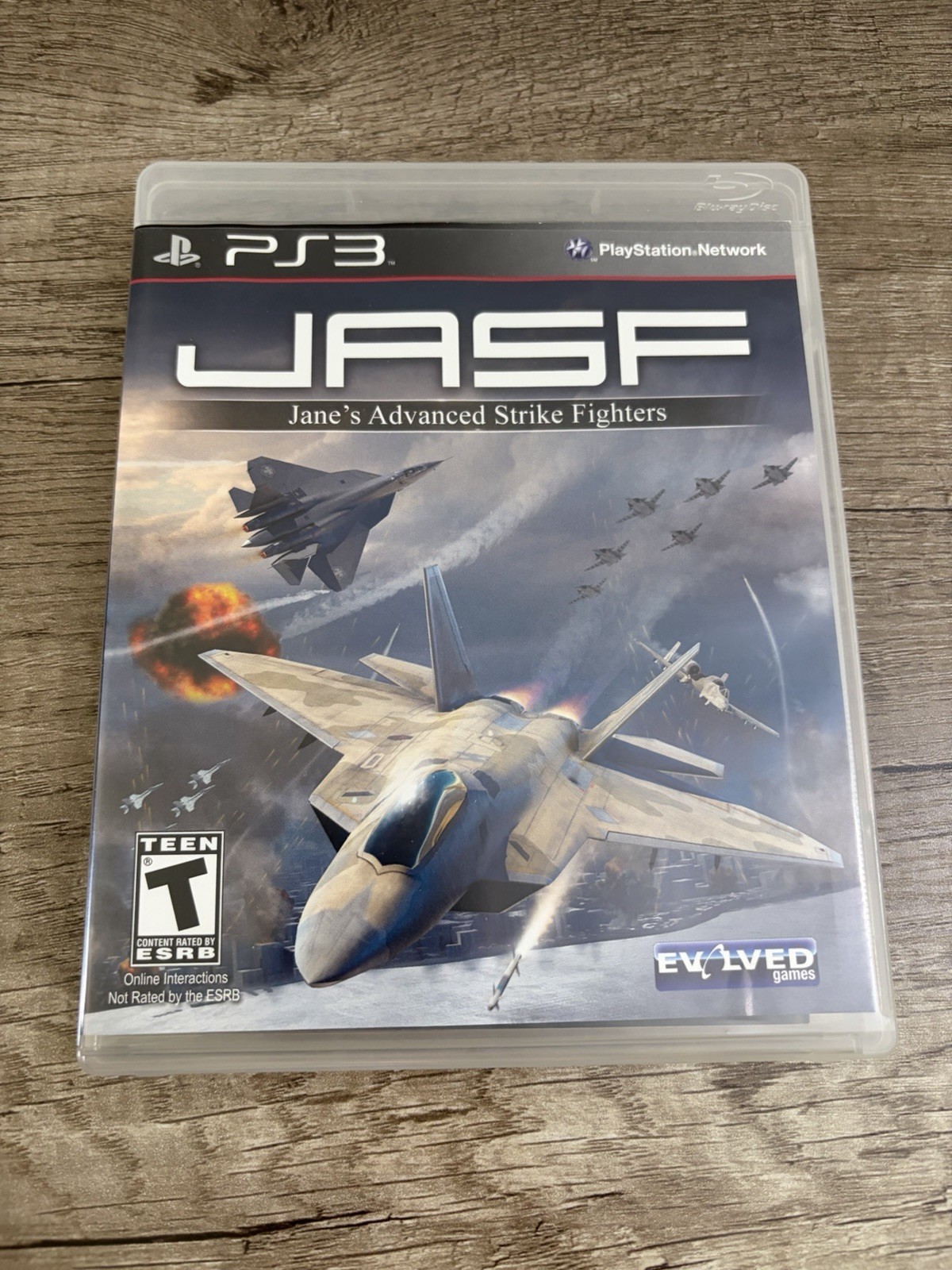 Janes Advance Strike Fighters – Sony PlayStation 3 Video Game CIB Air Force Jets