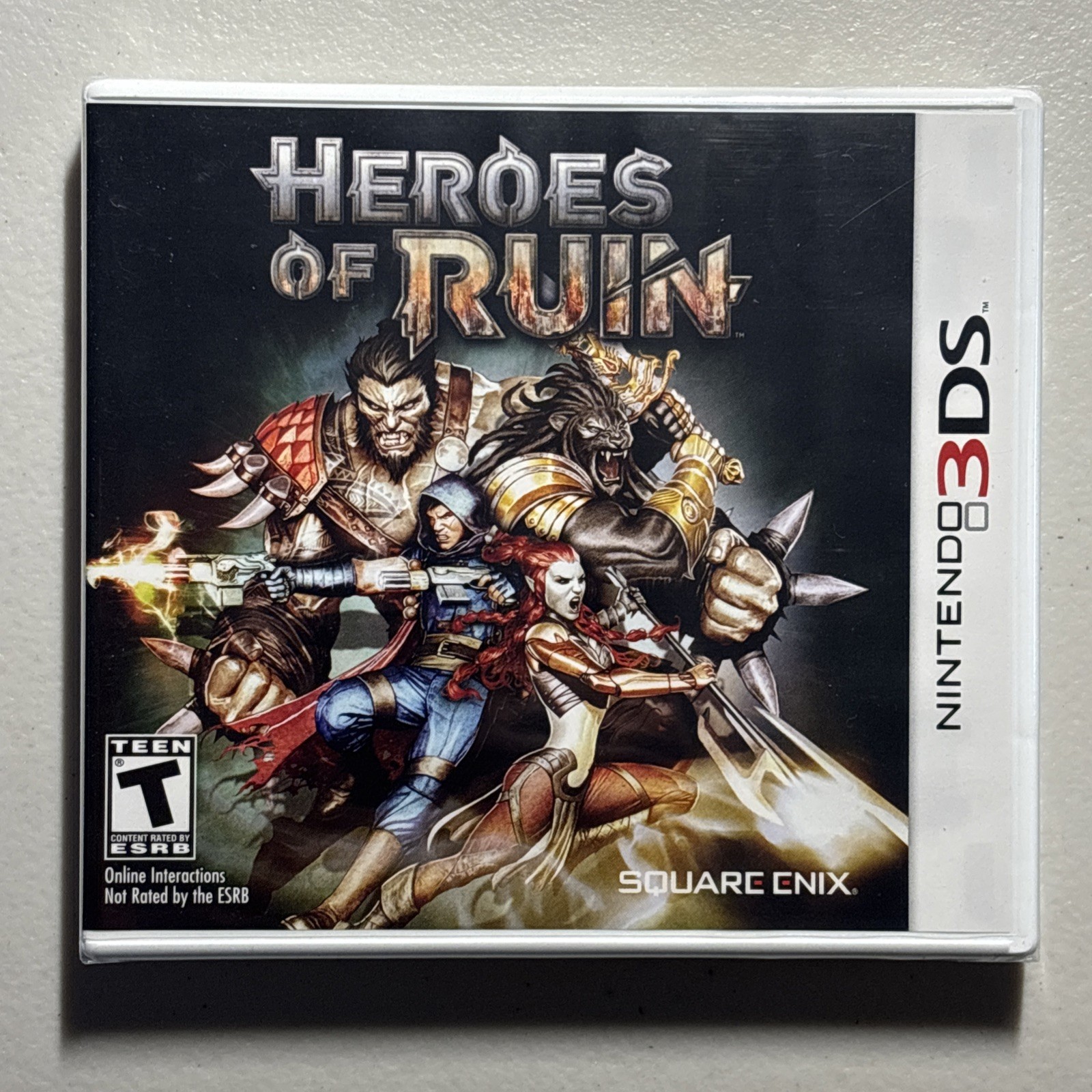SEALED Heroes of Ruin for Nintendo 3DS Sealed Brand New In Box Fast Shipping