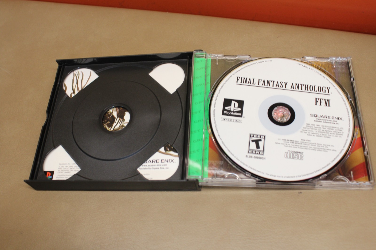 PS1 PlayStation 1 Final Fantasy Anthology Final Fantasy V + VI Greatest Hits CIB