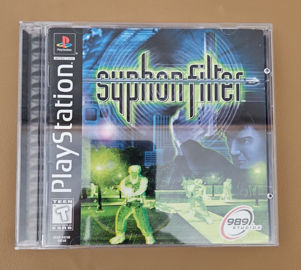 Syphon Filter PS1 PlayStation 1 Complete CIB