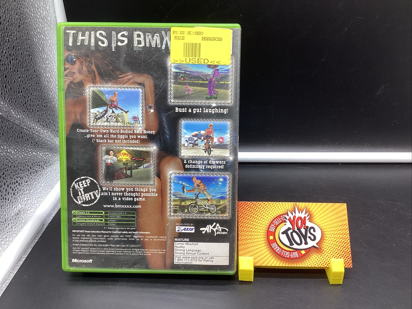 BMX XXX Disc, Insert Only (Microsoft Xbox, 2002)