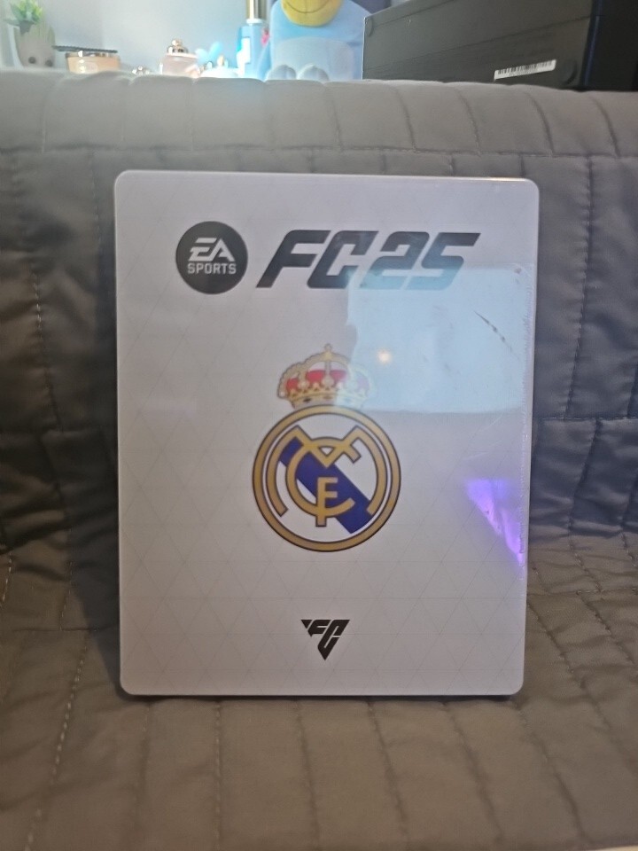 EA Sports FC 25 Real Madrid For Club Steelbook Only No Game PlayStation 5