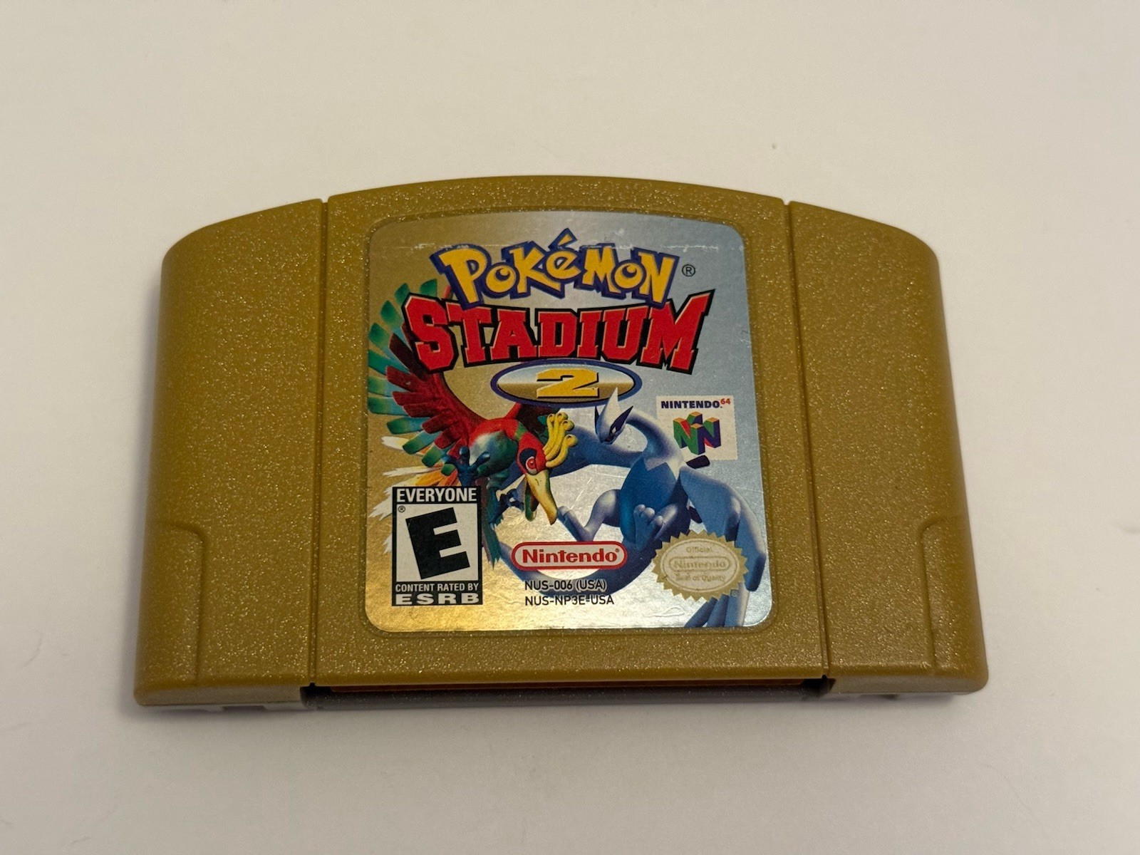 Pokémon Stadium 2 Nintendo 64 N64 Authentic Cartridge Tested Working