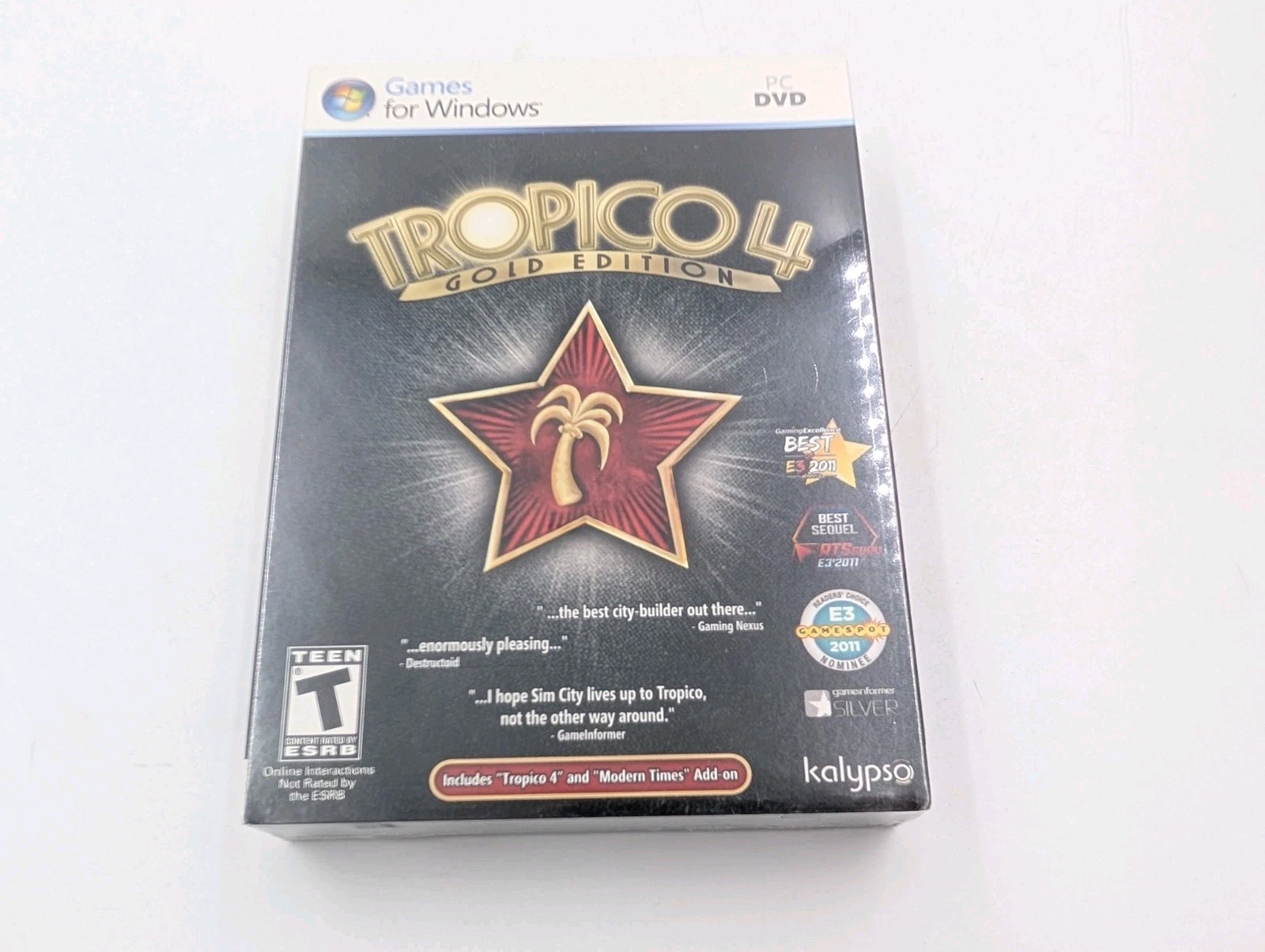 Tropico 4 [ GOLD Edition ] (PC / DVD) Big Box Sealed NEW (260153)