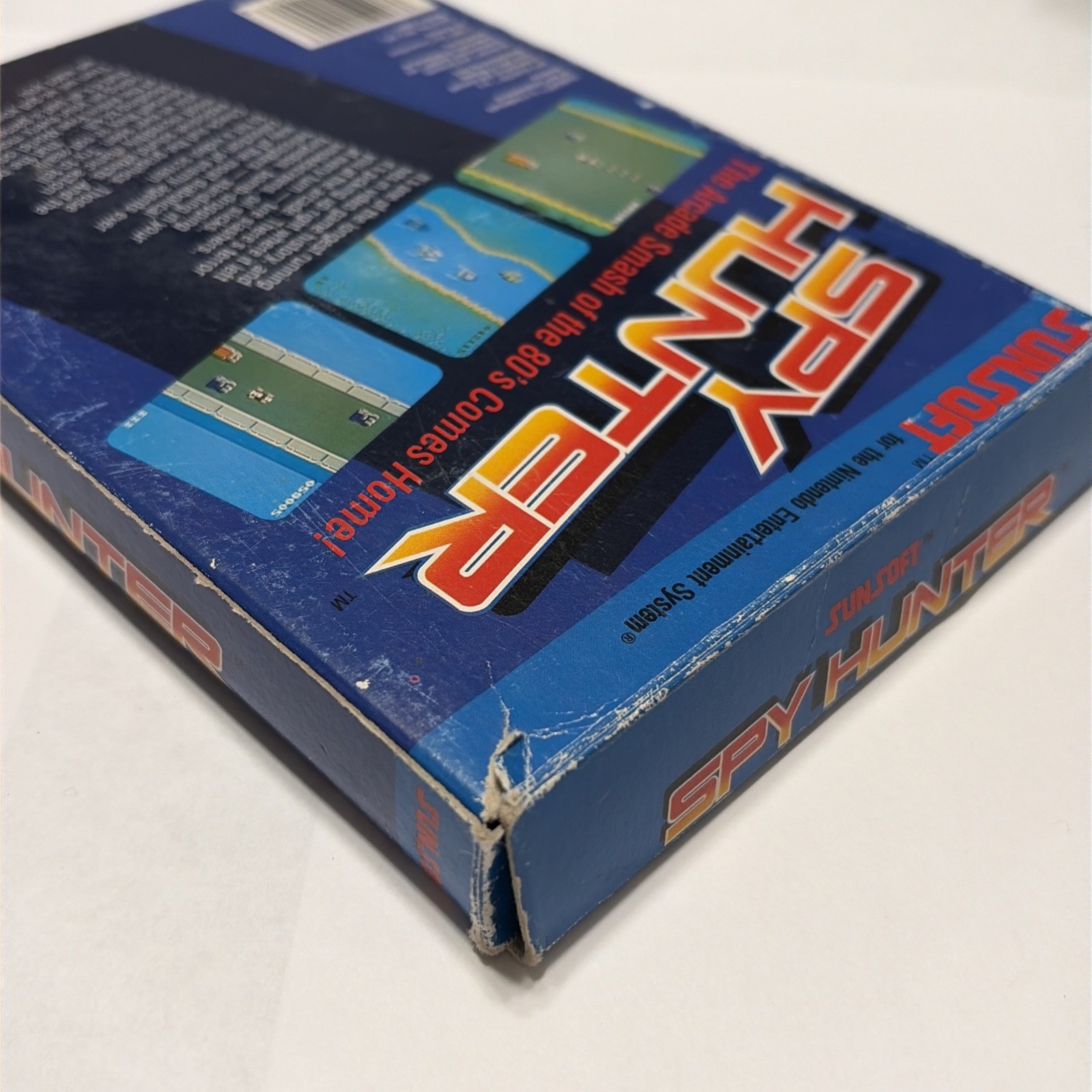 Sunsoft Spy Hunter Nintendo NES 1987 Complete w/ Box & Manual