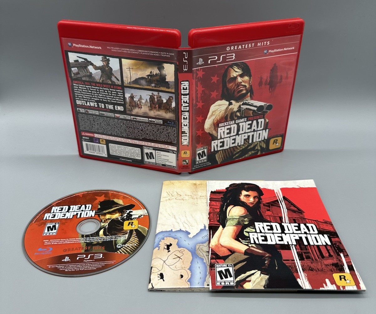 Red Dead Redemption (Sony PlayStation 3, 2010) PS3 CIB