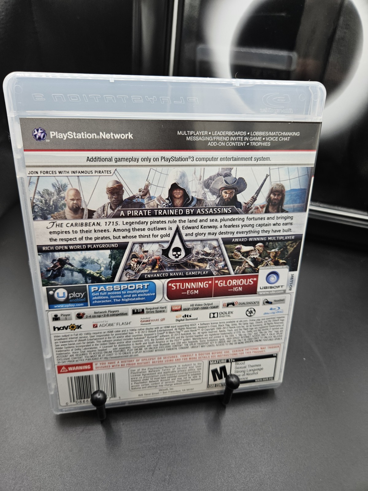 Assassin’s Creed 4 Black Flag / PlayStation 3 PS3 / CIB / Clean / Tested / Read